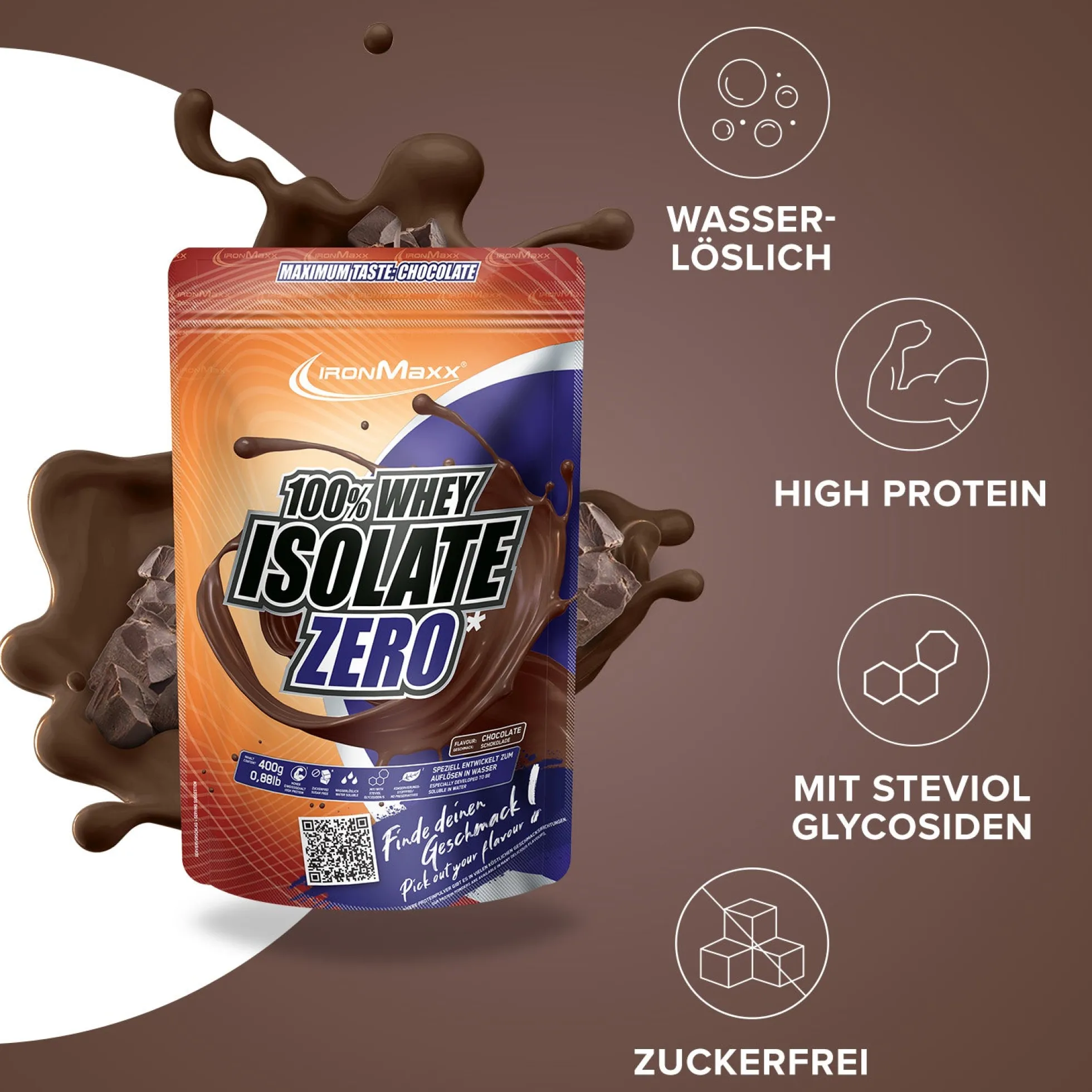 100% Whey Isolate ZERO (400g)
