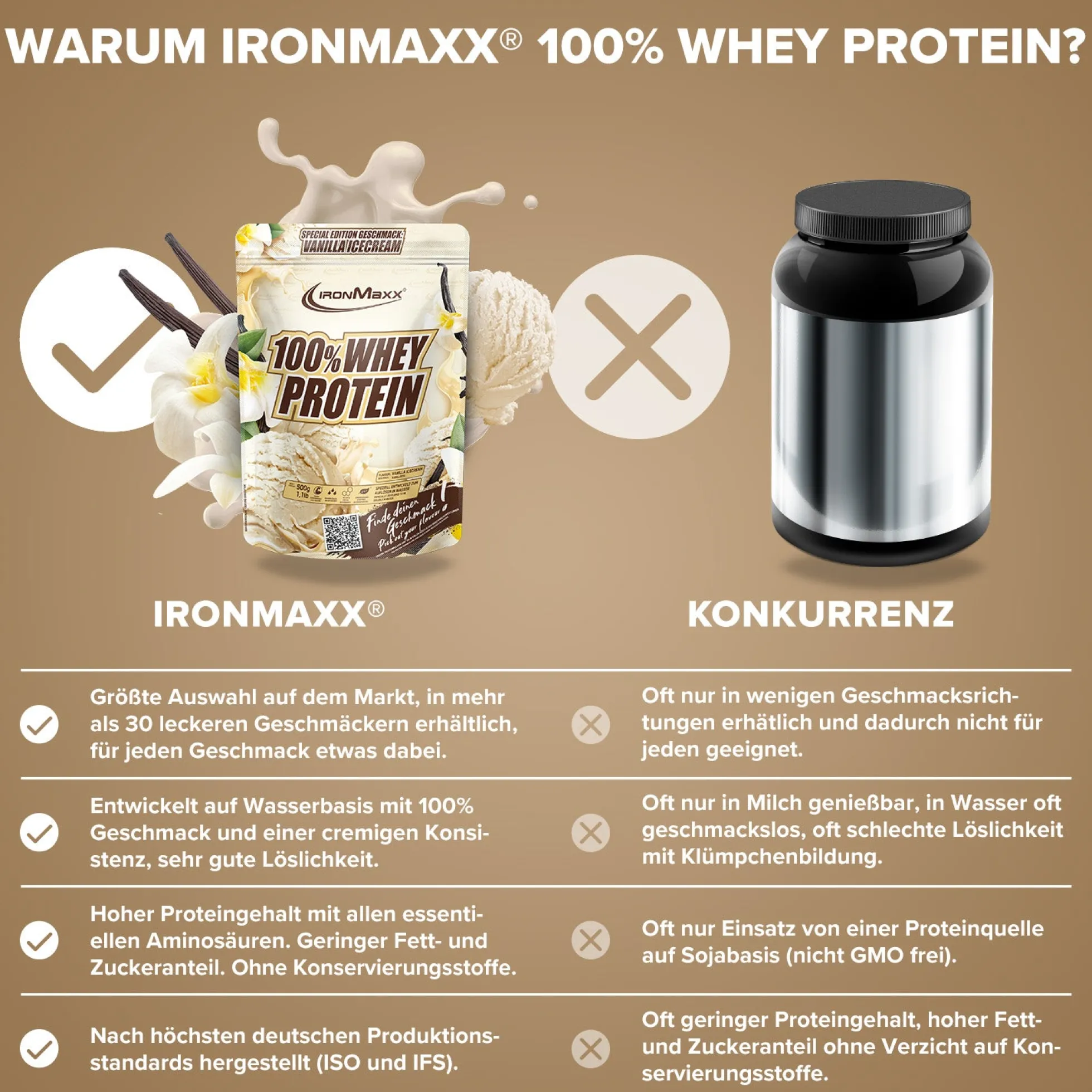 100% Whey Protein (500g)