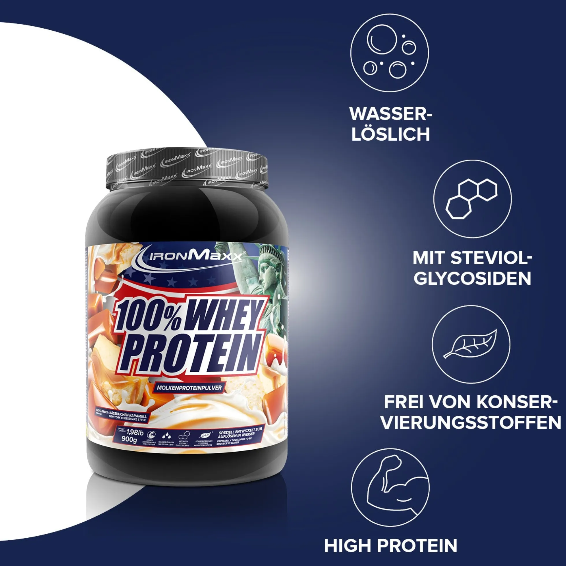 100% Whey Protein (900g)