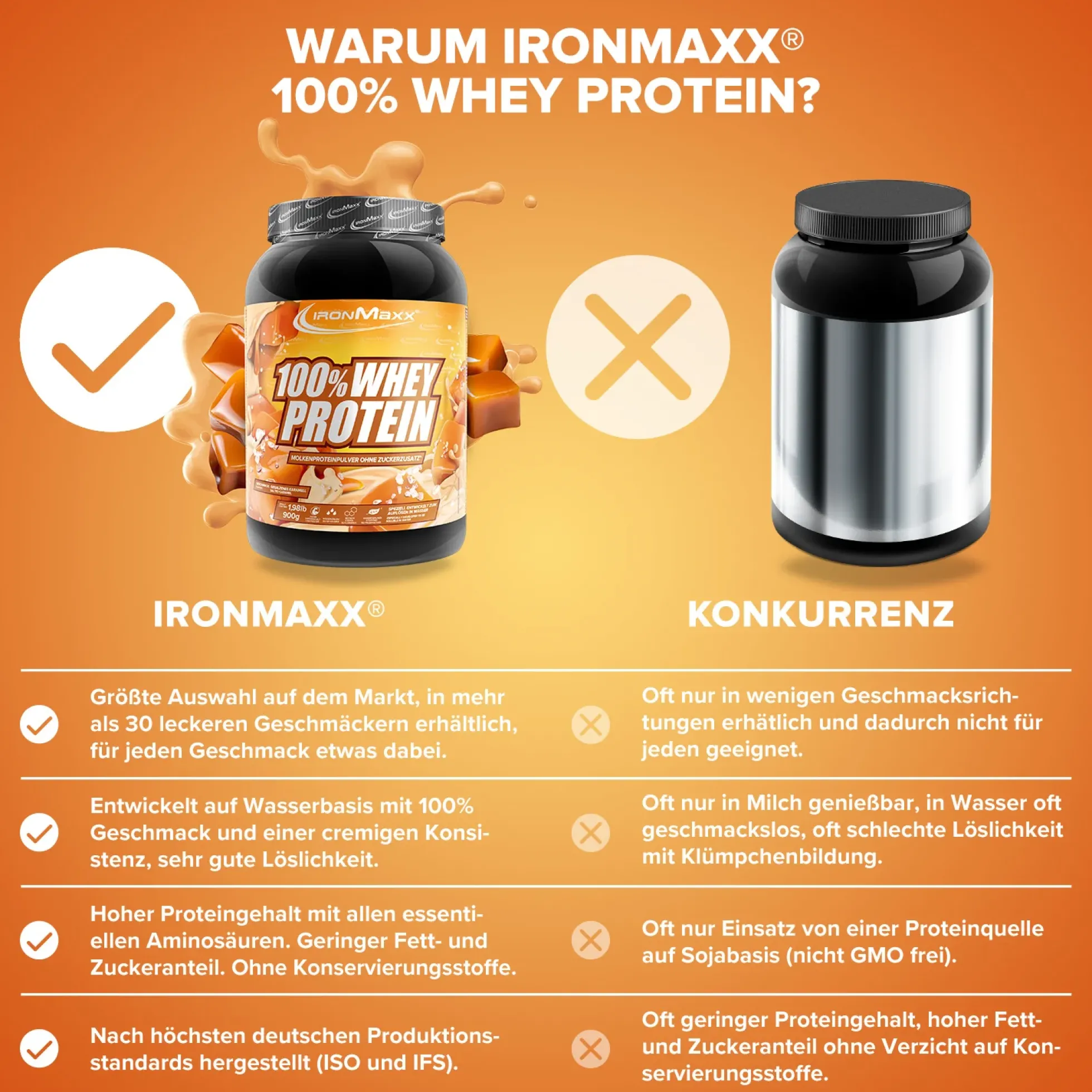 100% Whey Protein (900g)