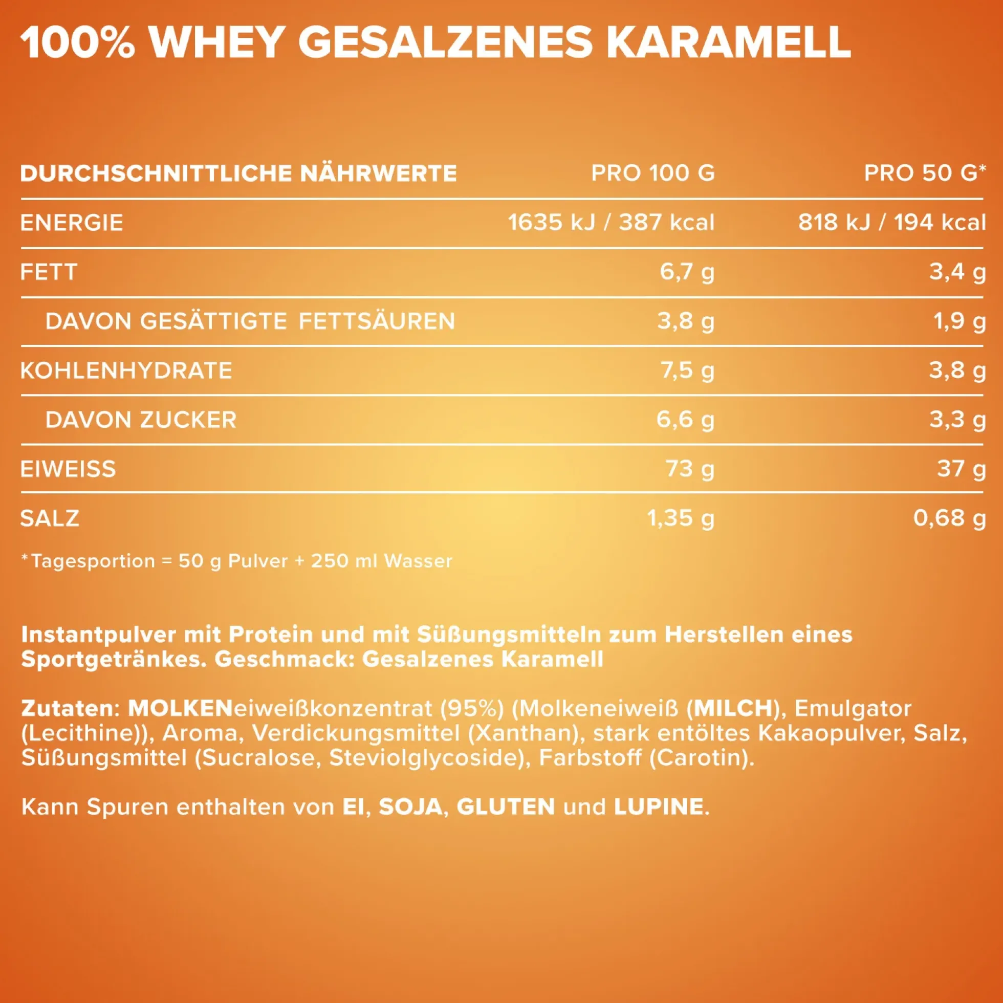 100% Whey Protein (900g)
