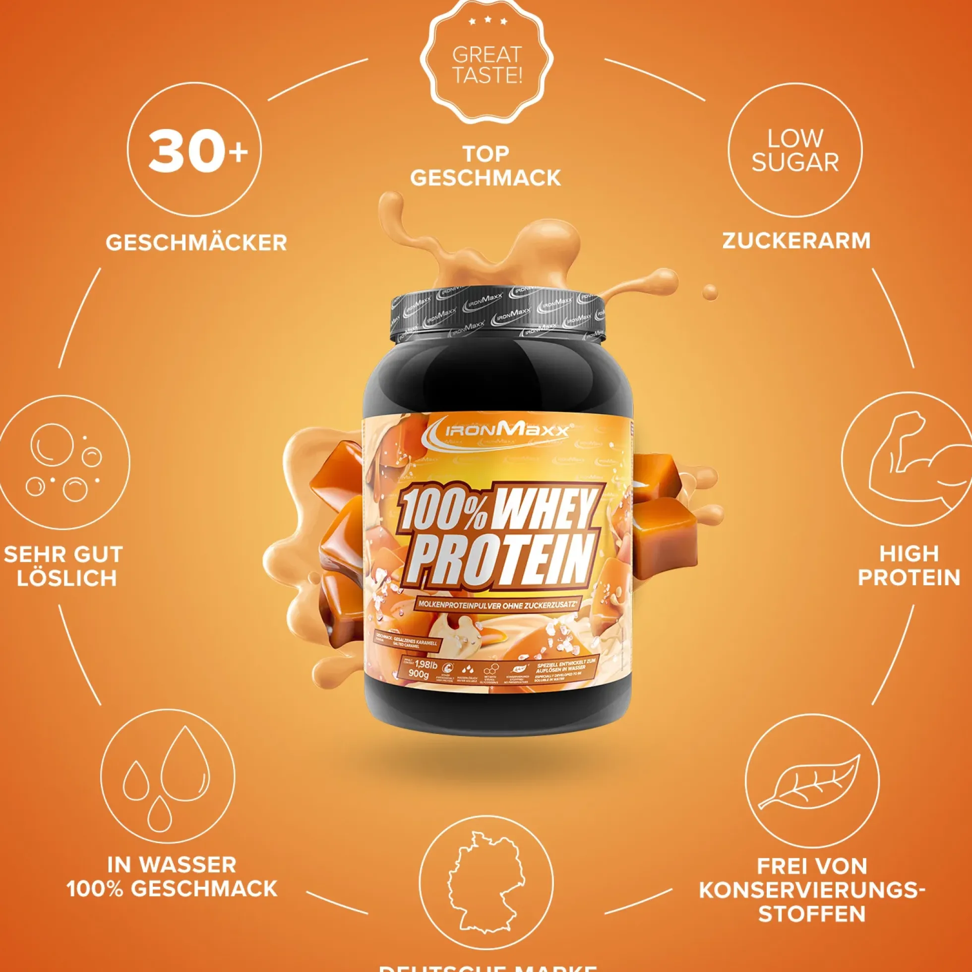 100% Whey Protein (900g)