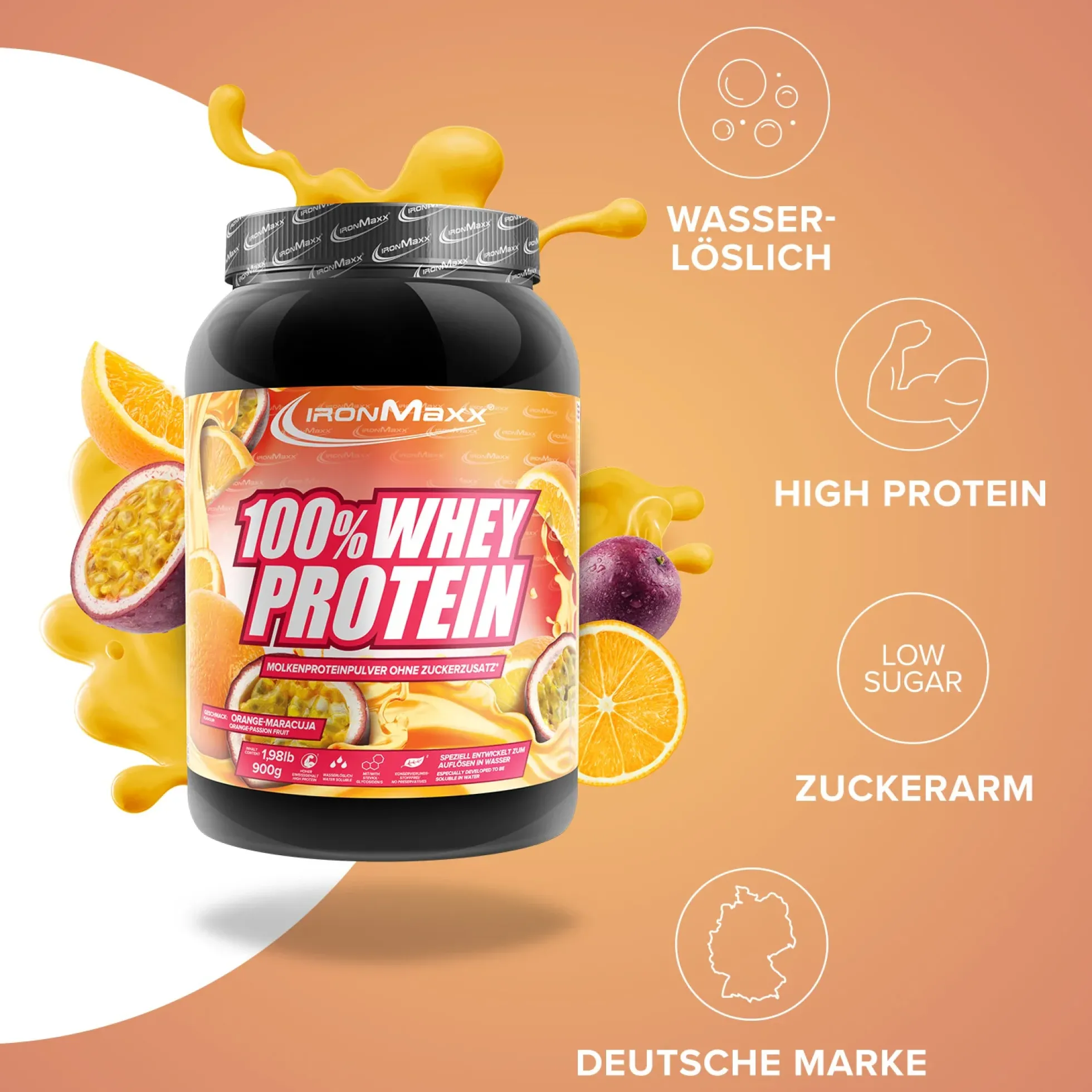 100% Whey Protein (900g)