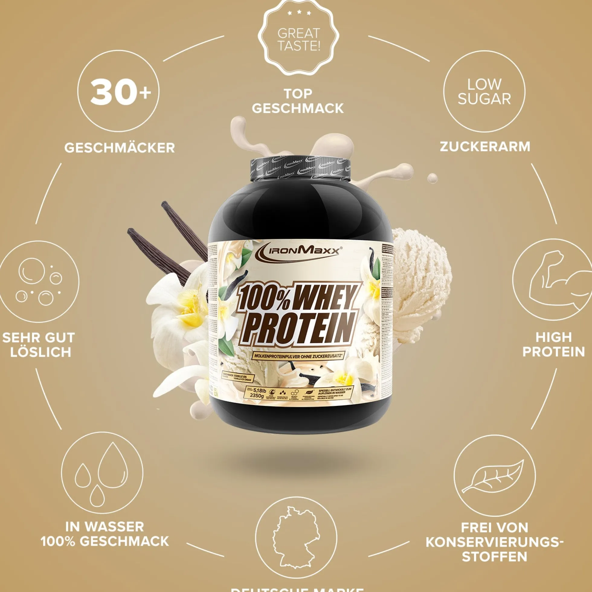 100% Whey Protein (2350g)