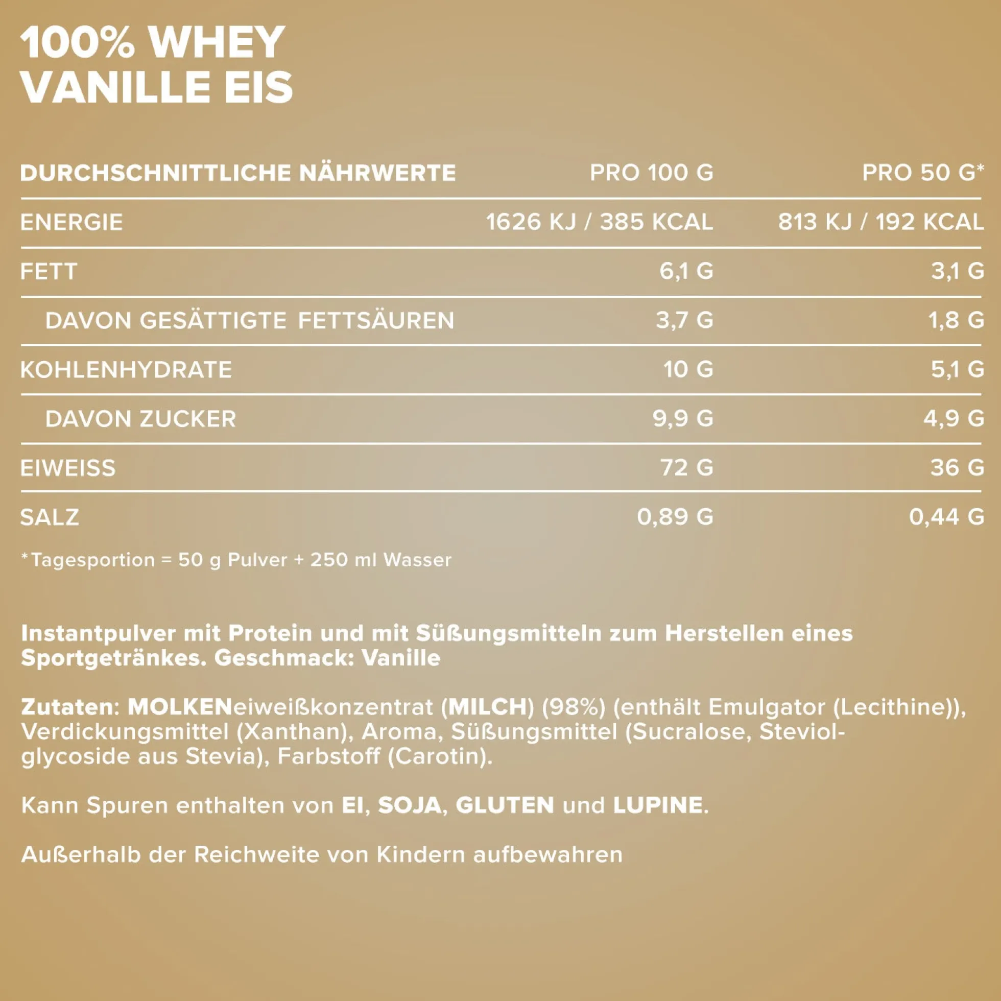 100% Whey Protein (2350g)