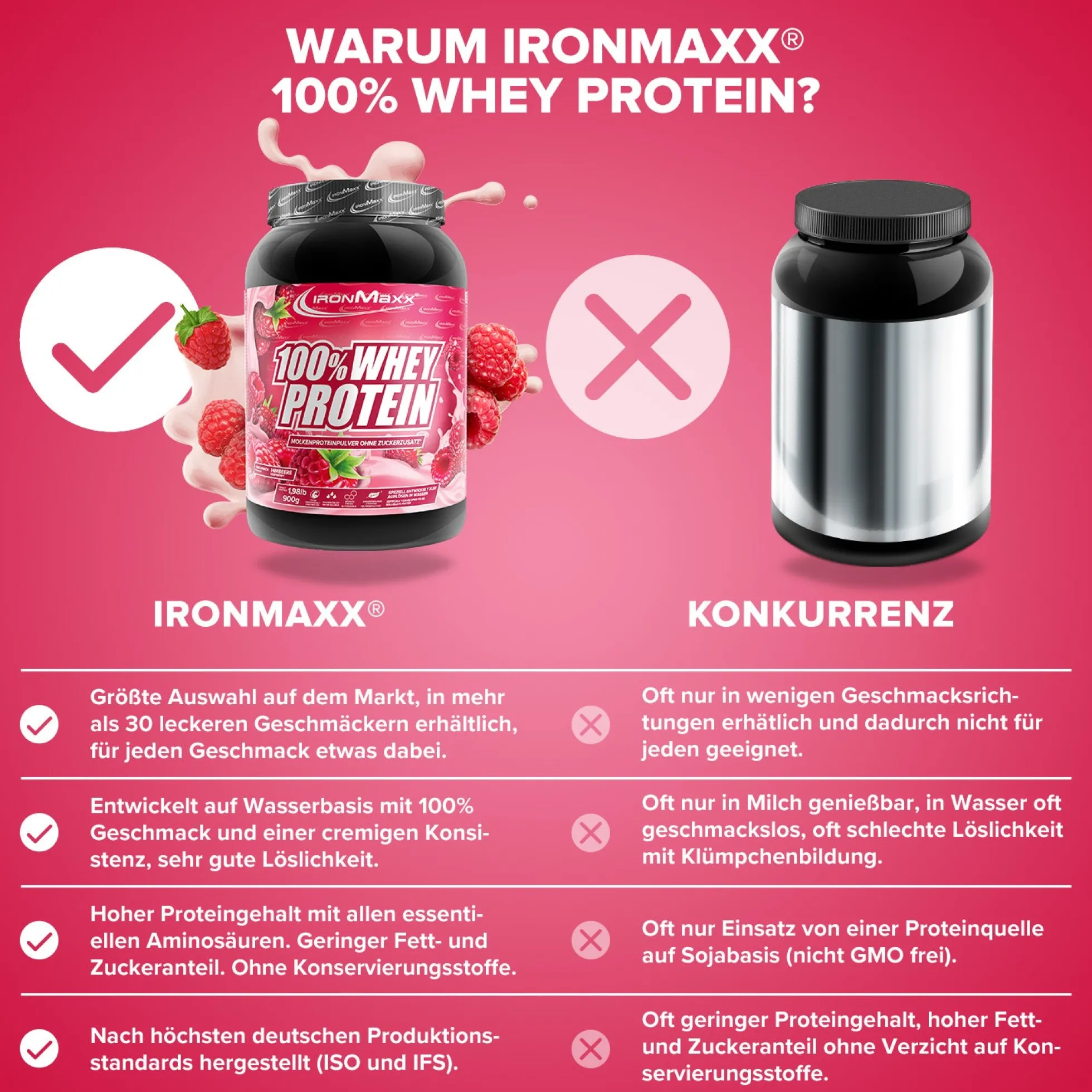 100% Whey Protein (900g)