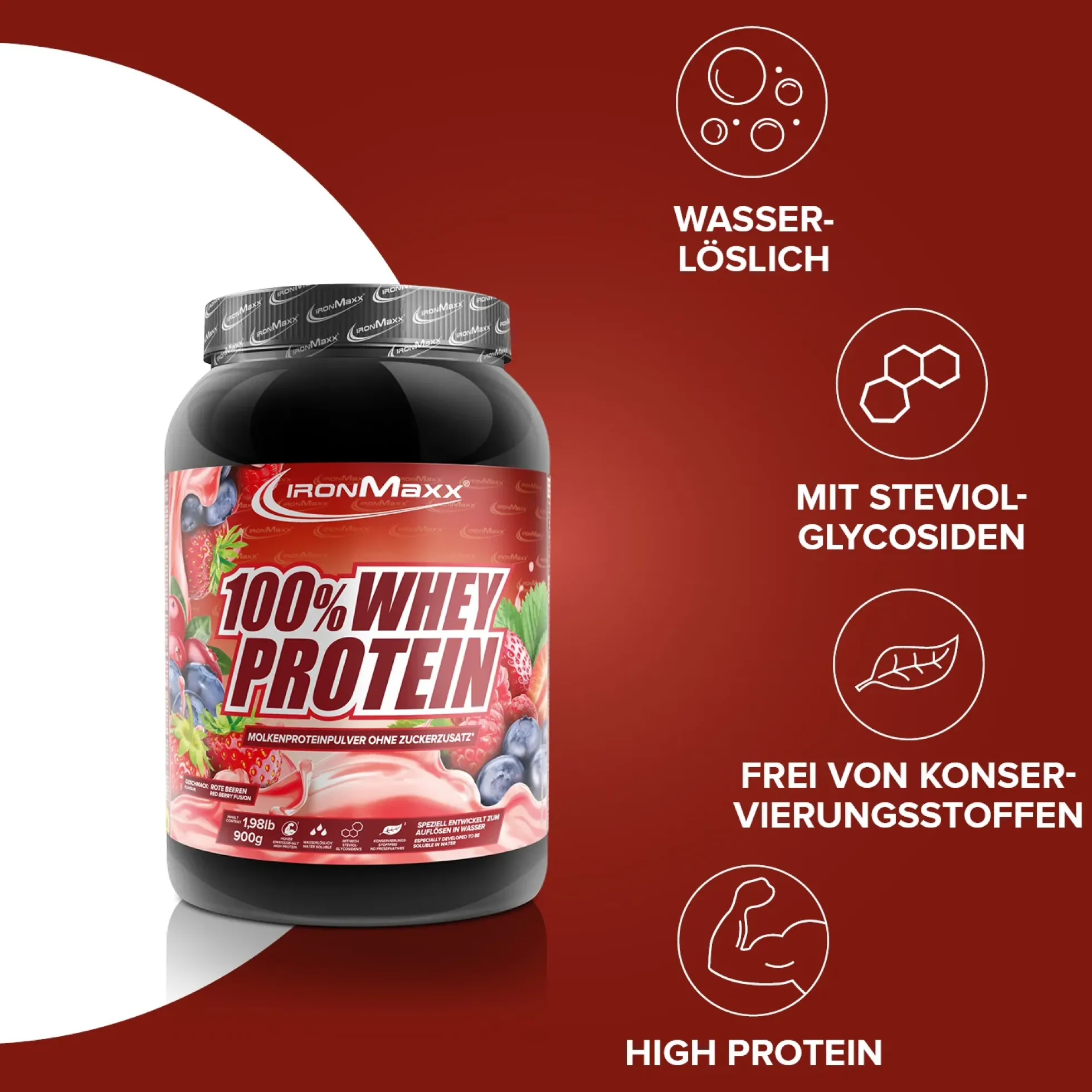 100% Whey Protein (900g)