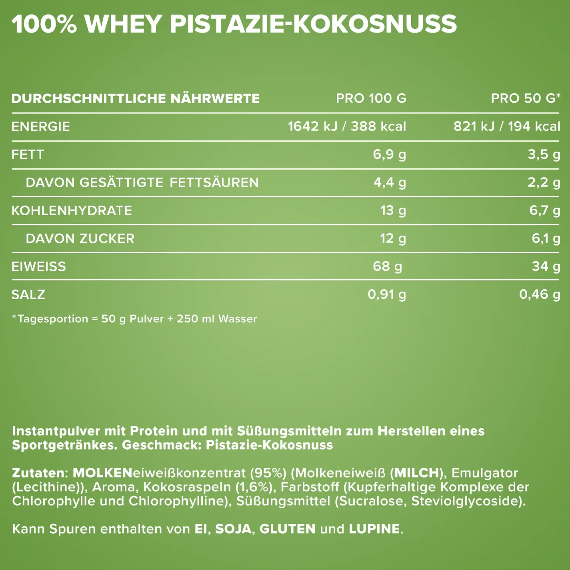 100% Whey Protein (2350g)