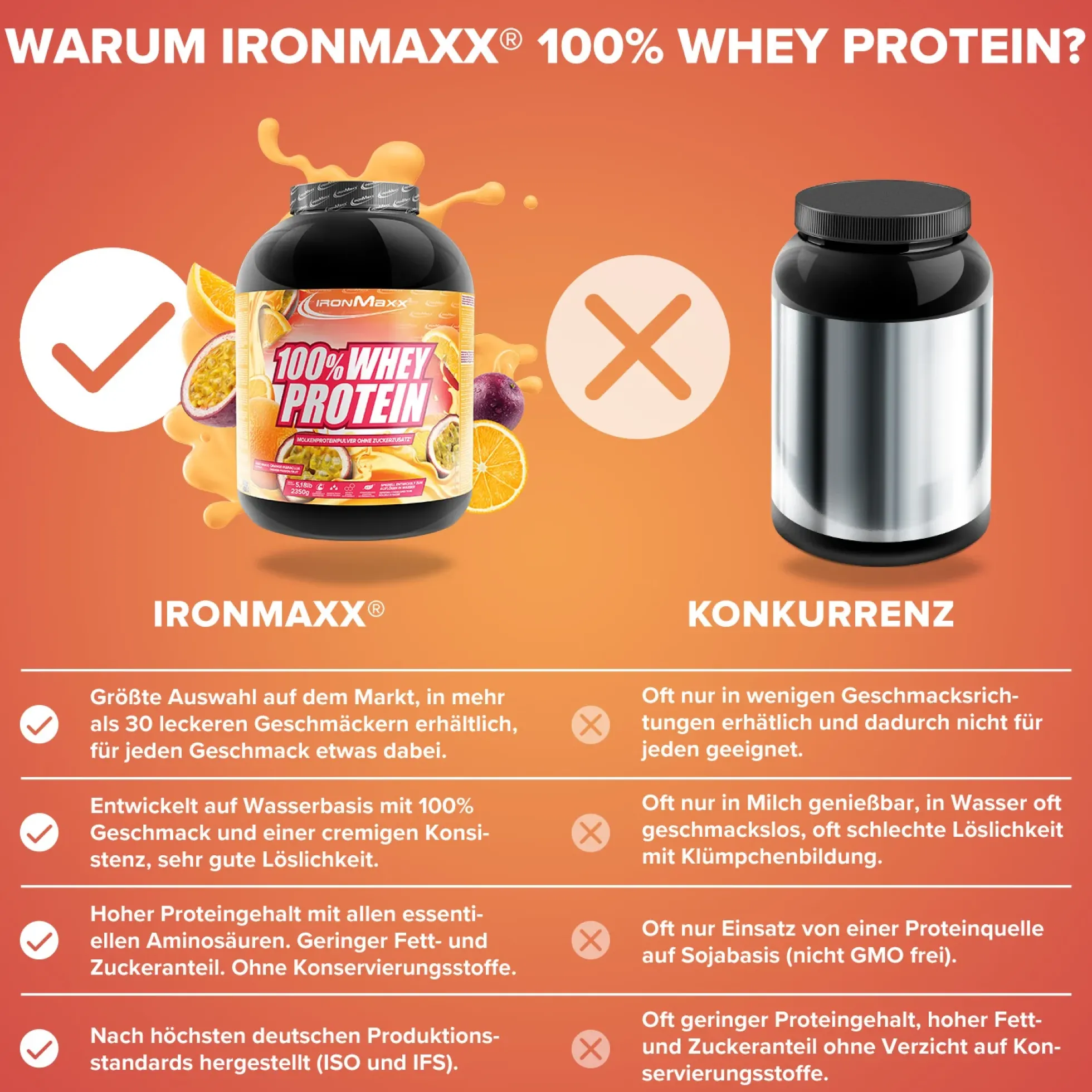 100% Whey Protein (2350g)