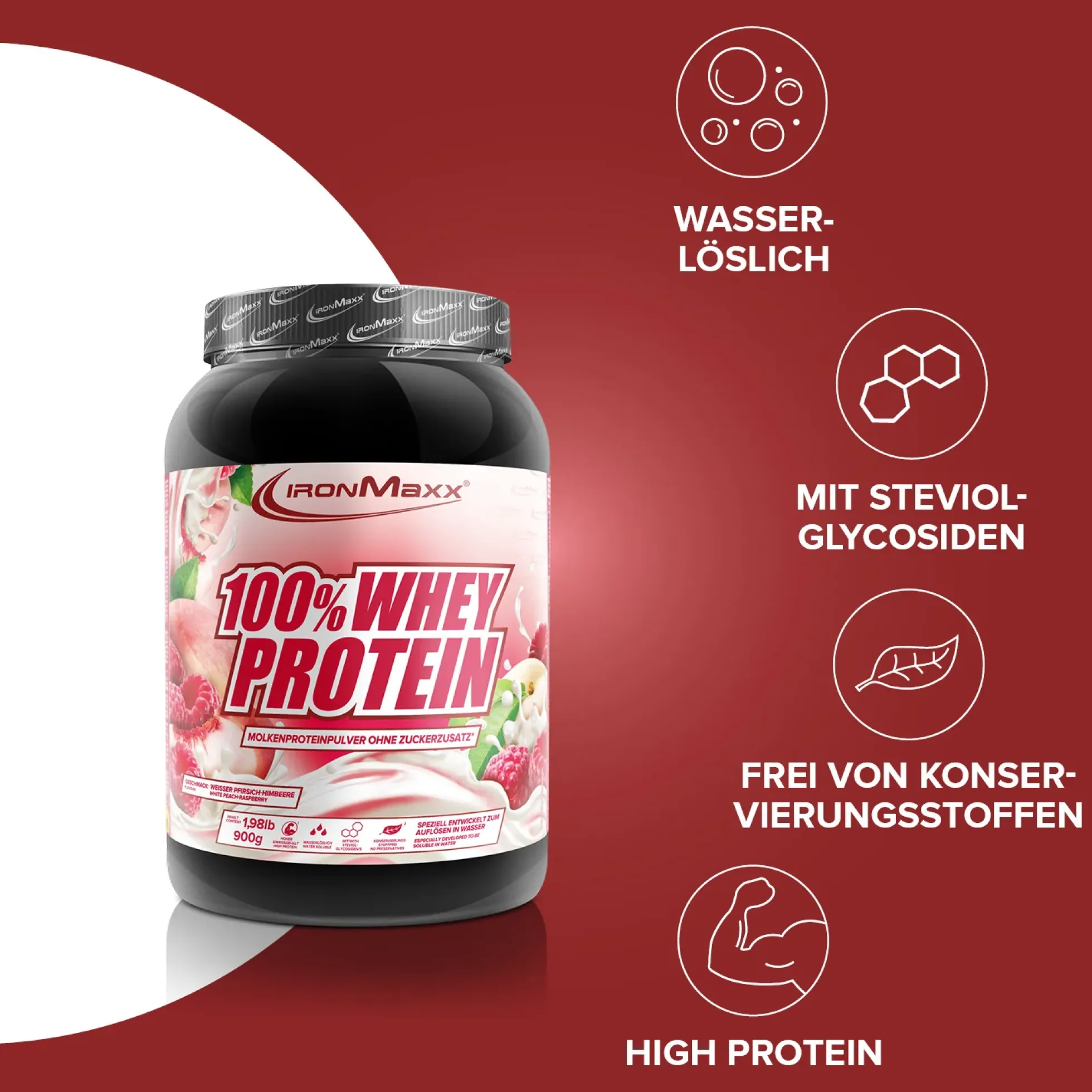 100% Whey Protein (900g)