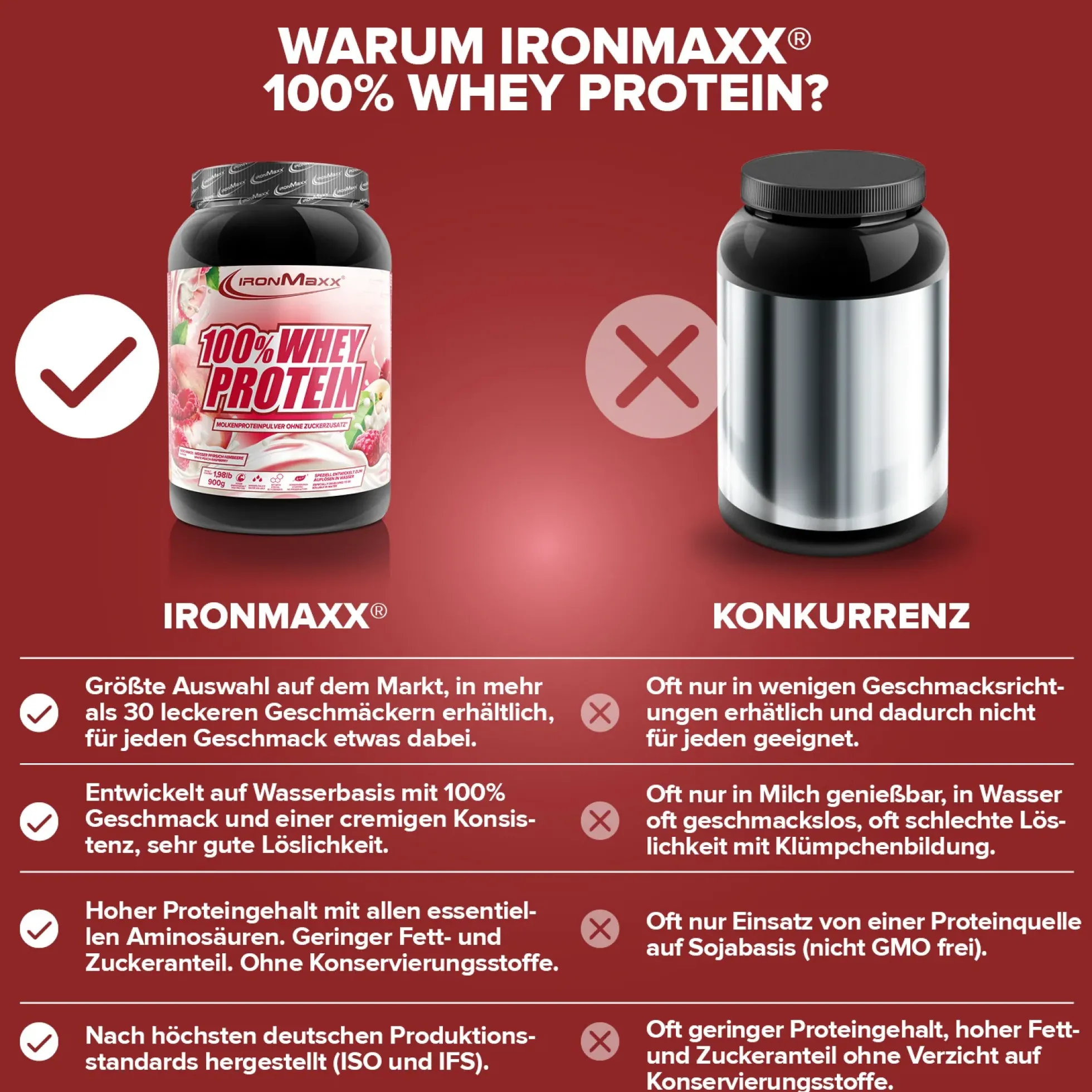 100% Whey Protein (900g)