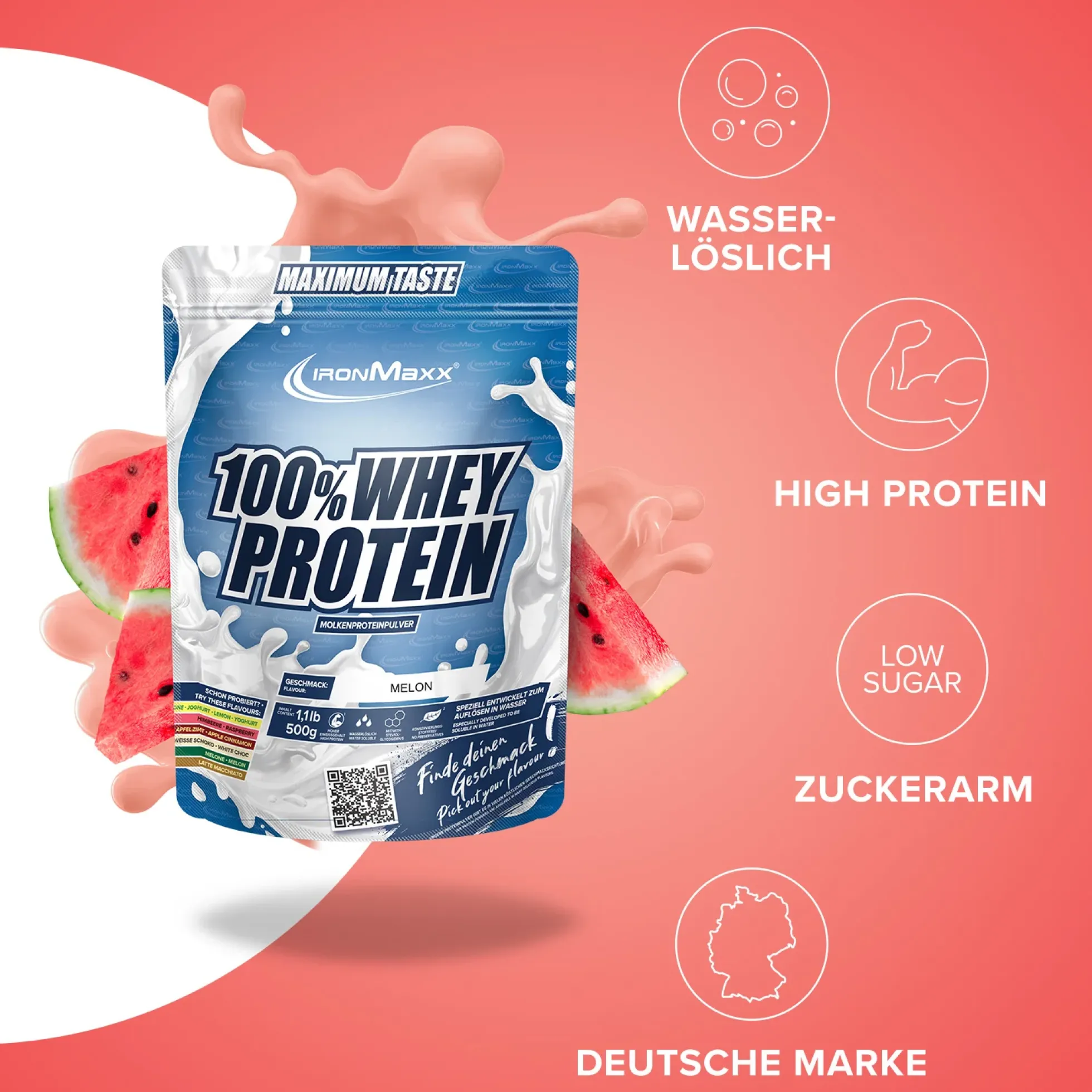 100% Whey Protein (500g)