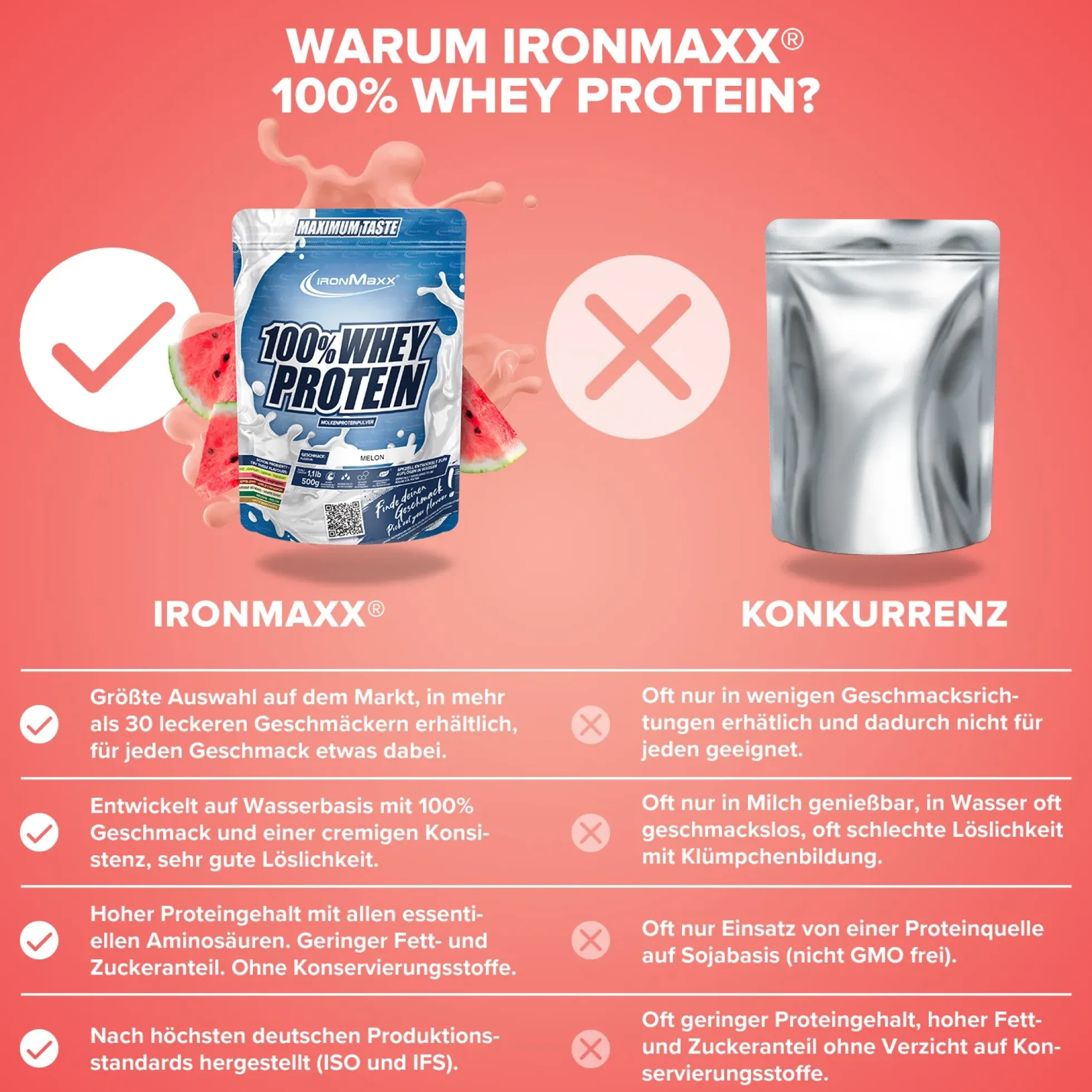 100% Whey Protein (500g)