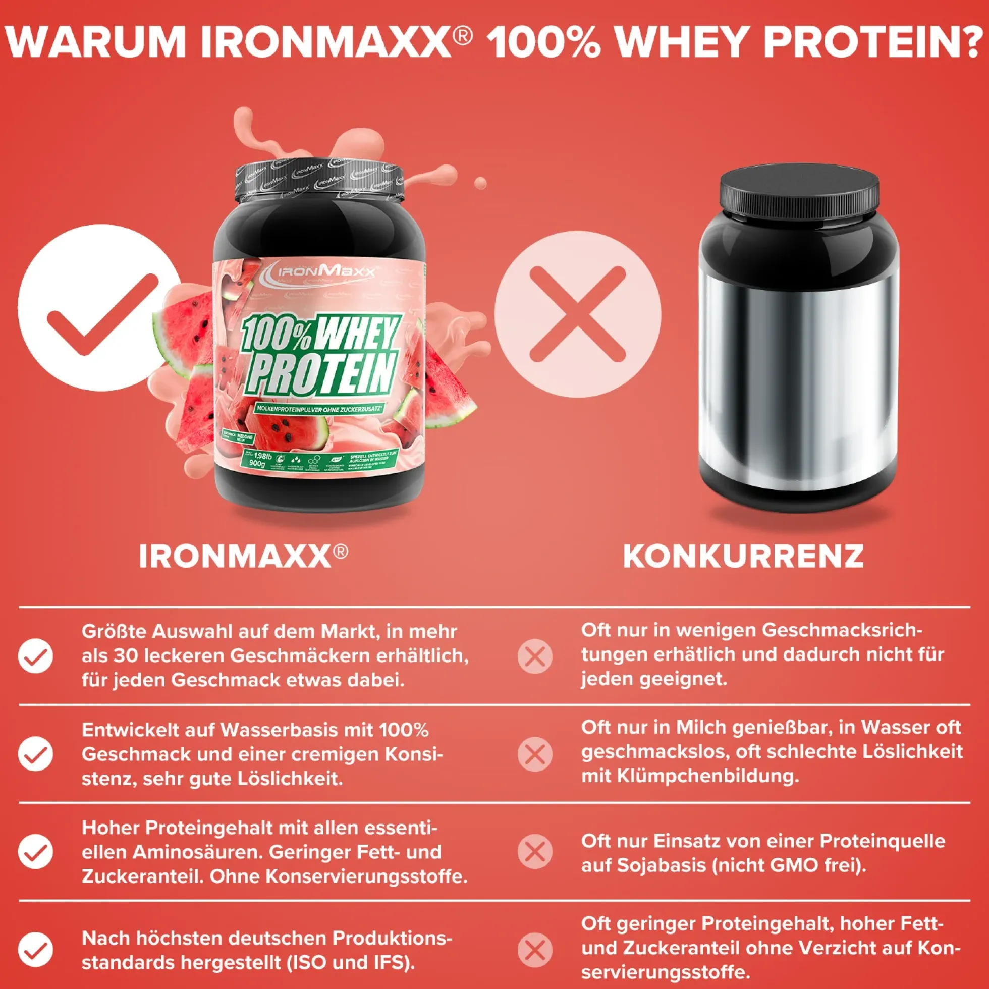 100% Whey Protein (900g)