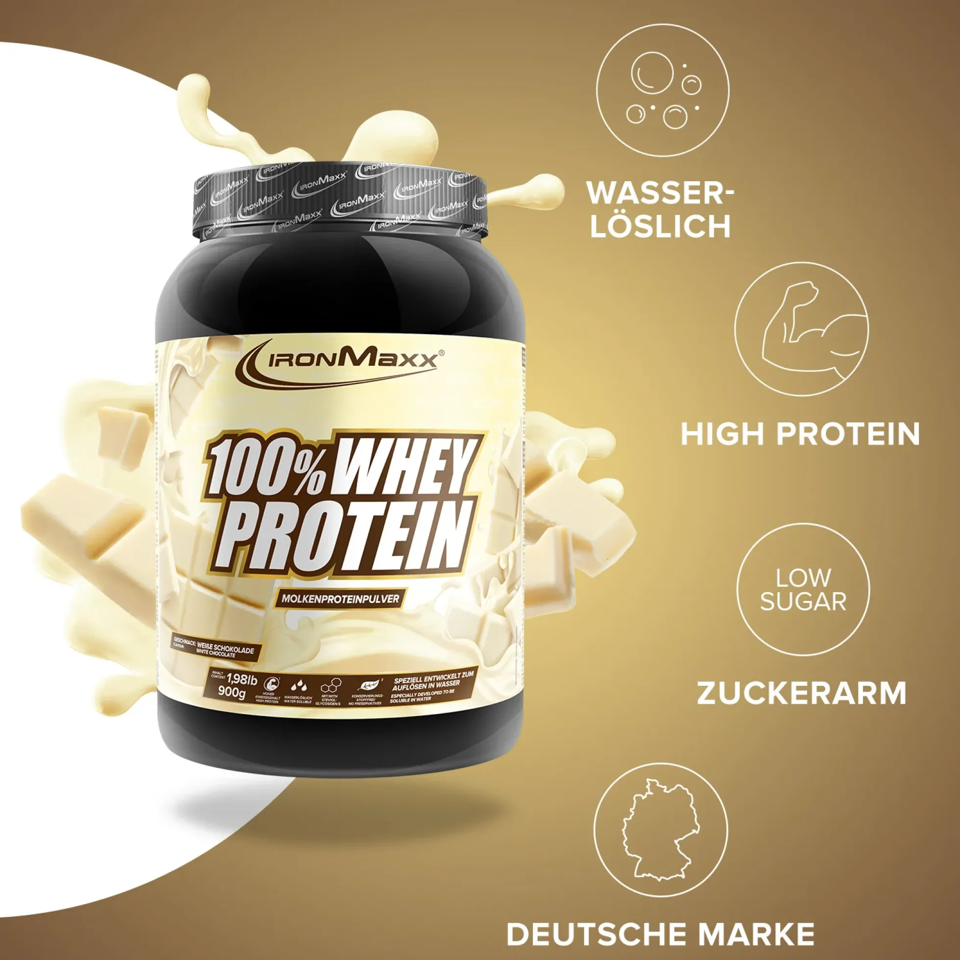 100% Whey Protein (900g)