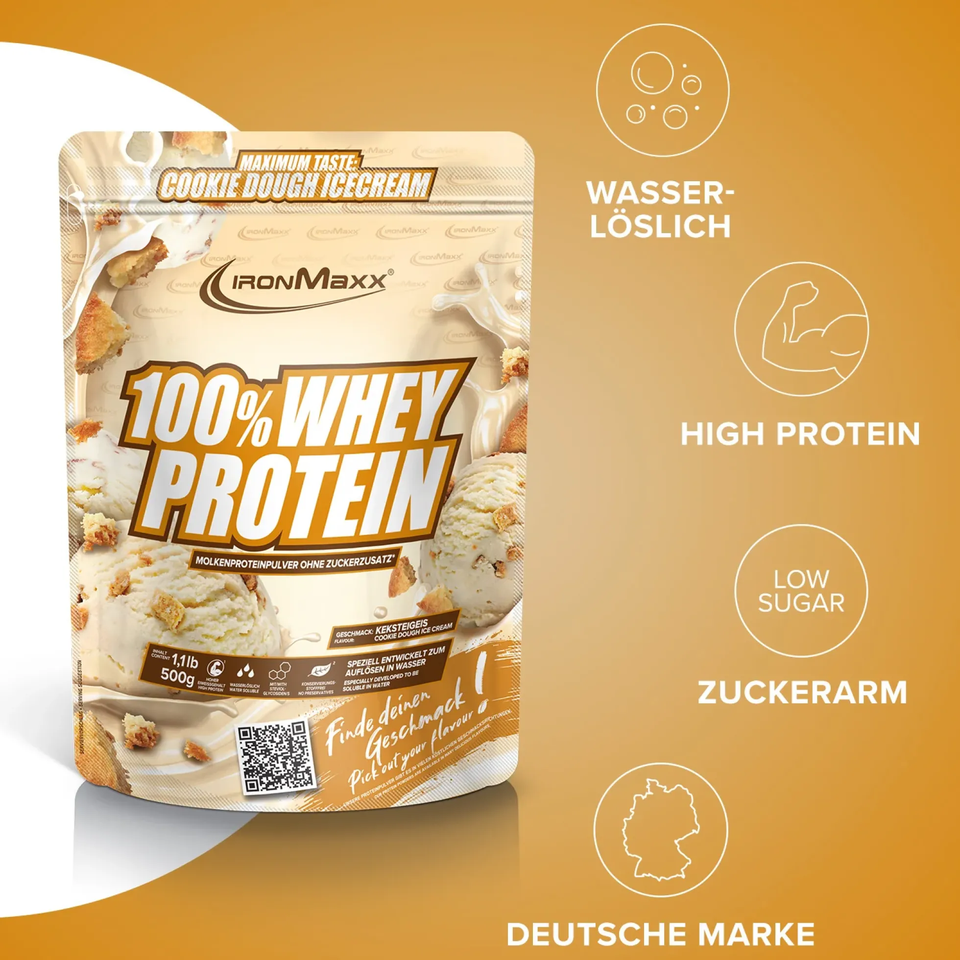 100% Whey Protein (500g)