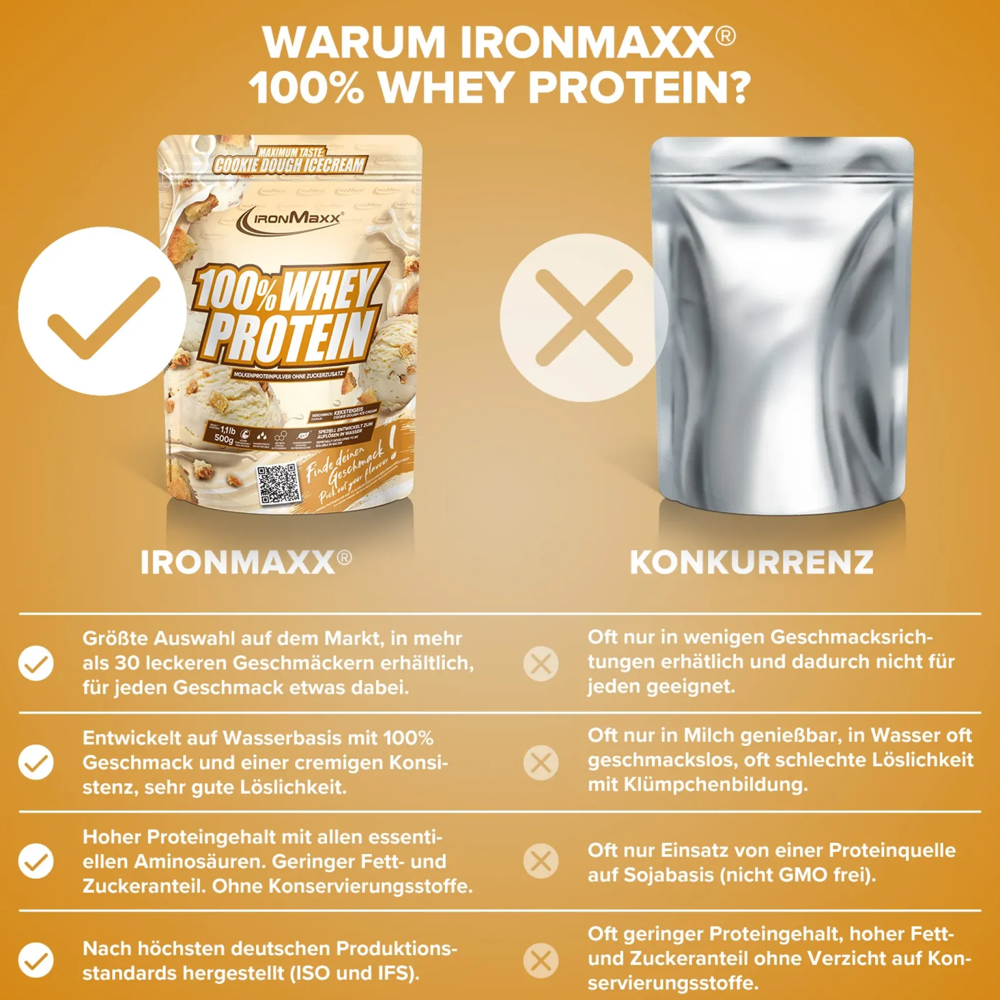 100% Whey Protein (500g)