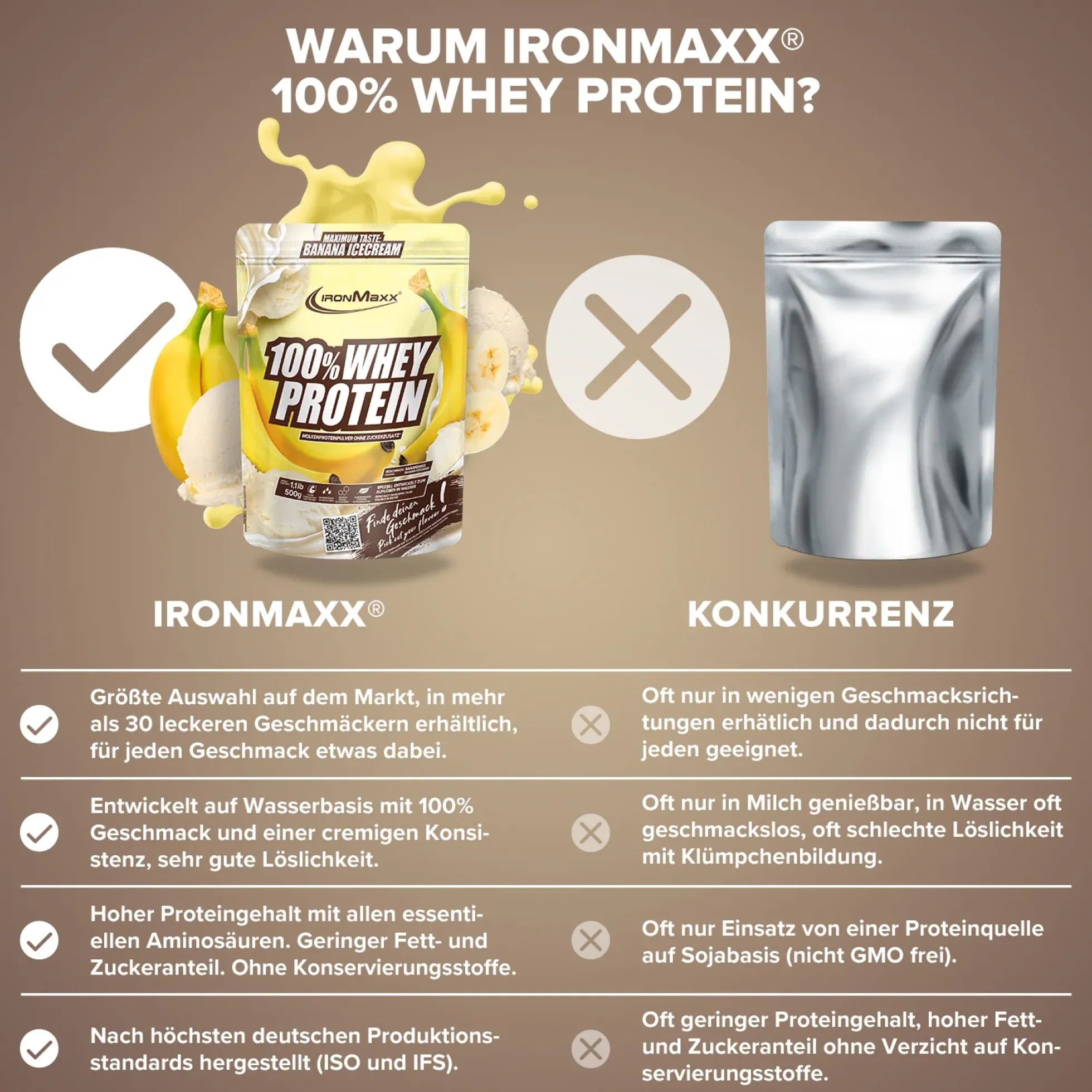100% Whey Protein (500g)