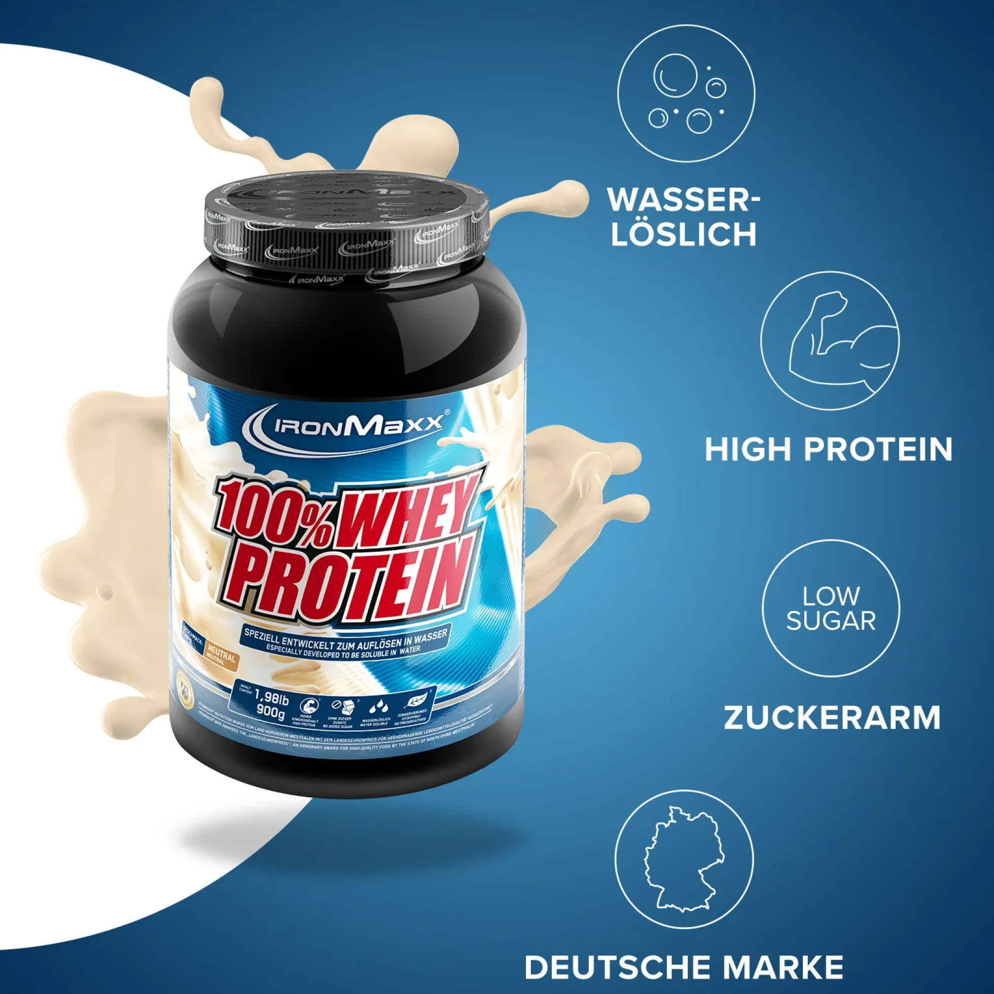 100% Whey Protein (900g)