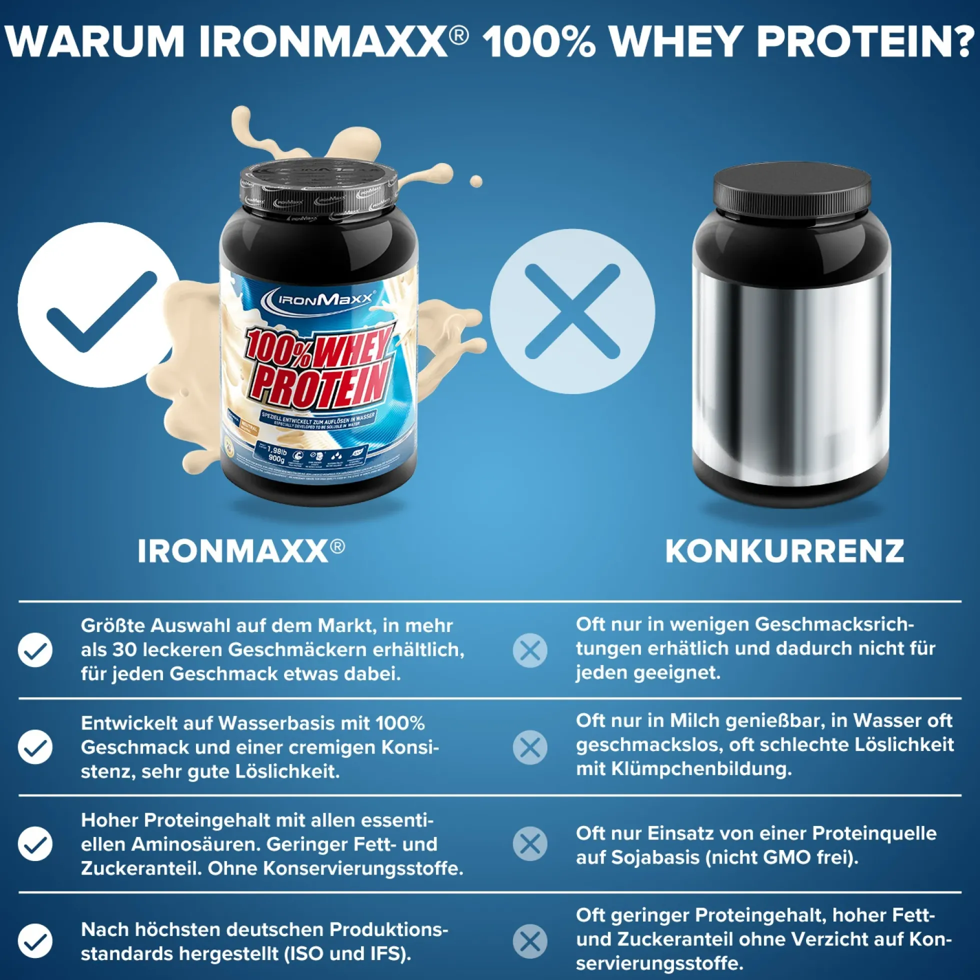 100% Whey Protein (900g)