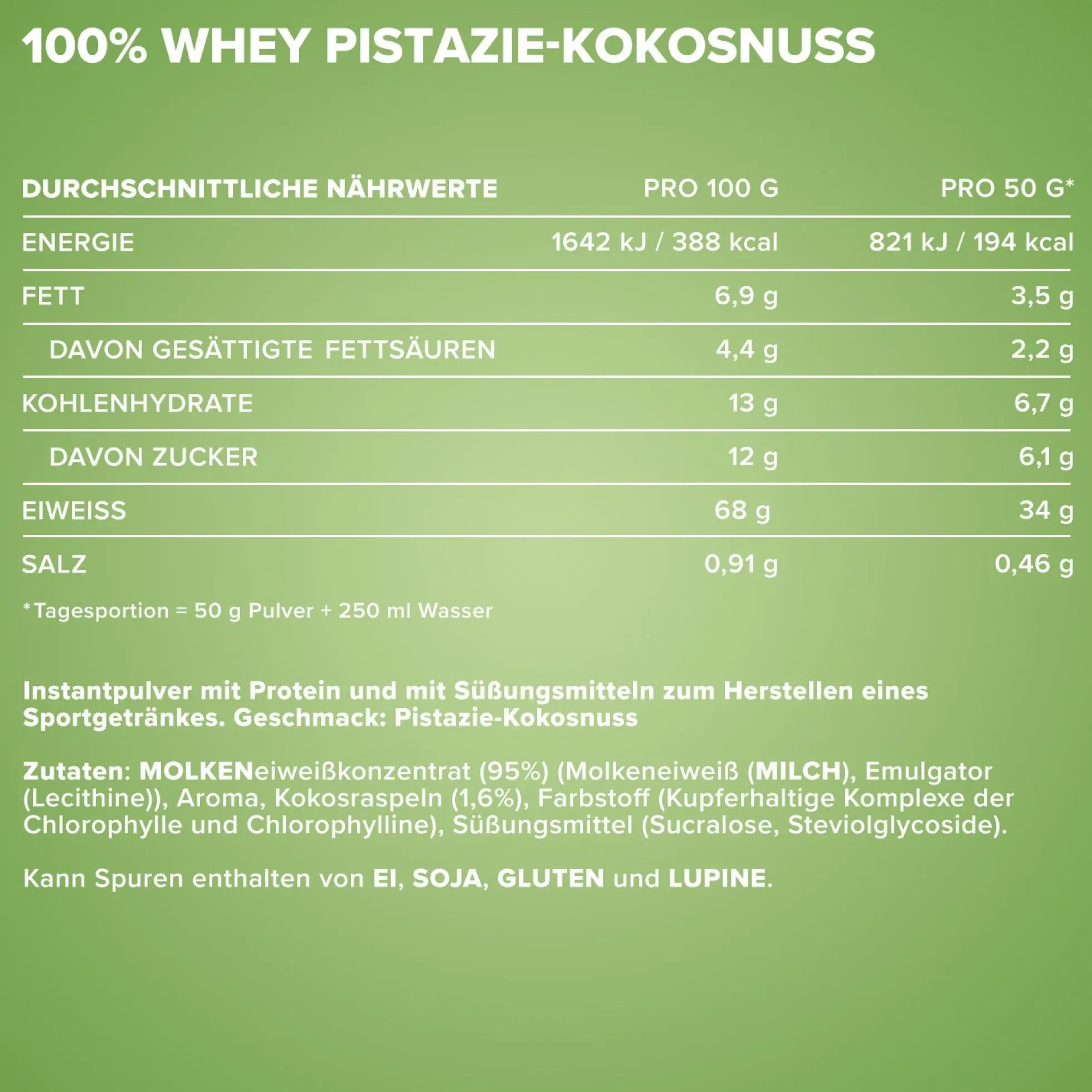 100% Whey Protein (900g)