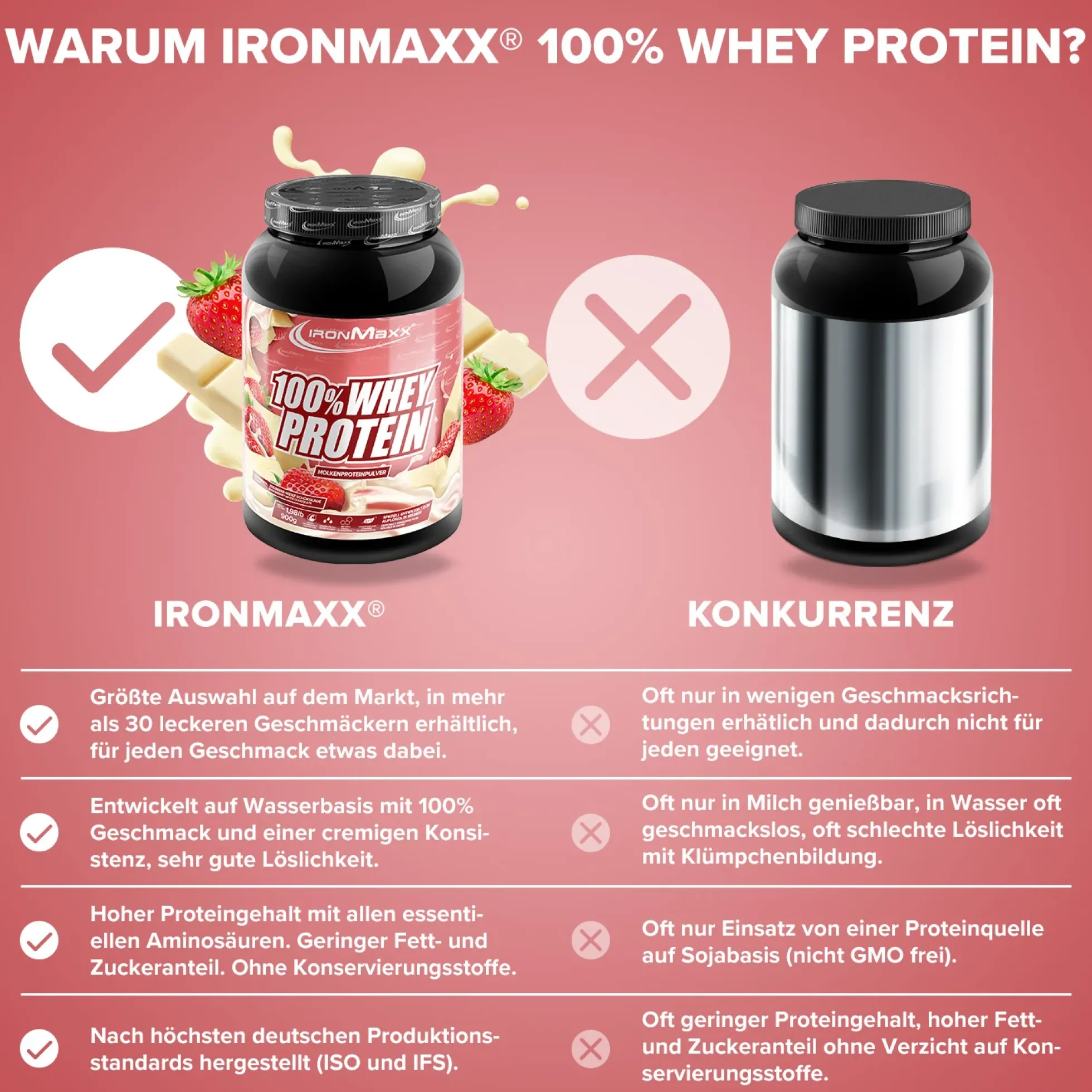 100% Whey Protein (900g)