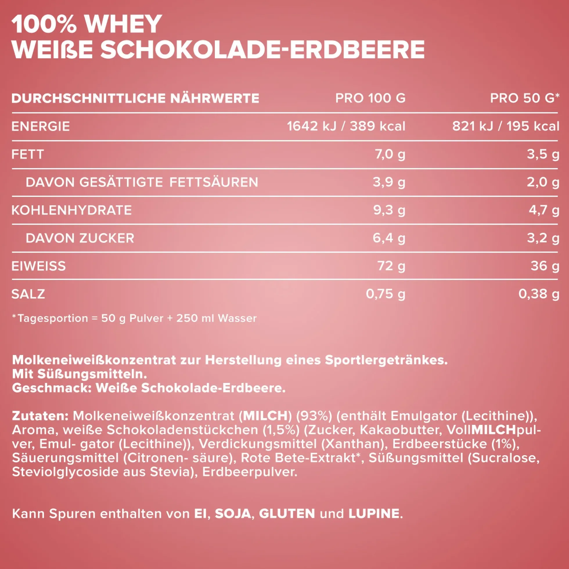 100% Whey Protein (900g)
