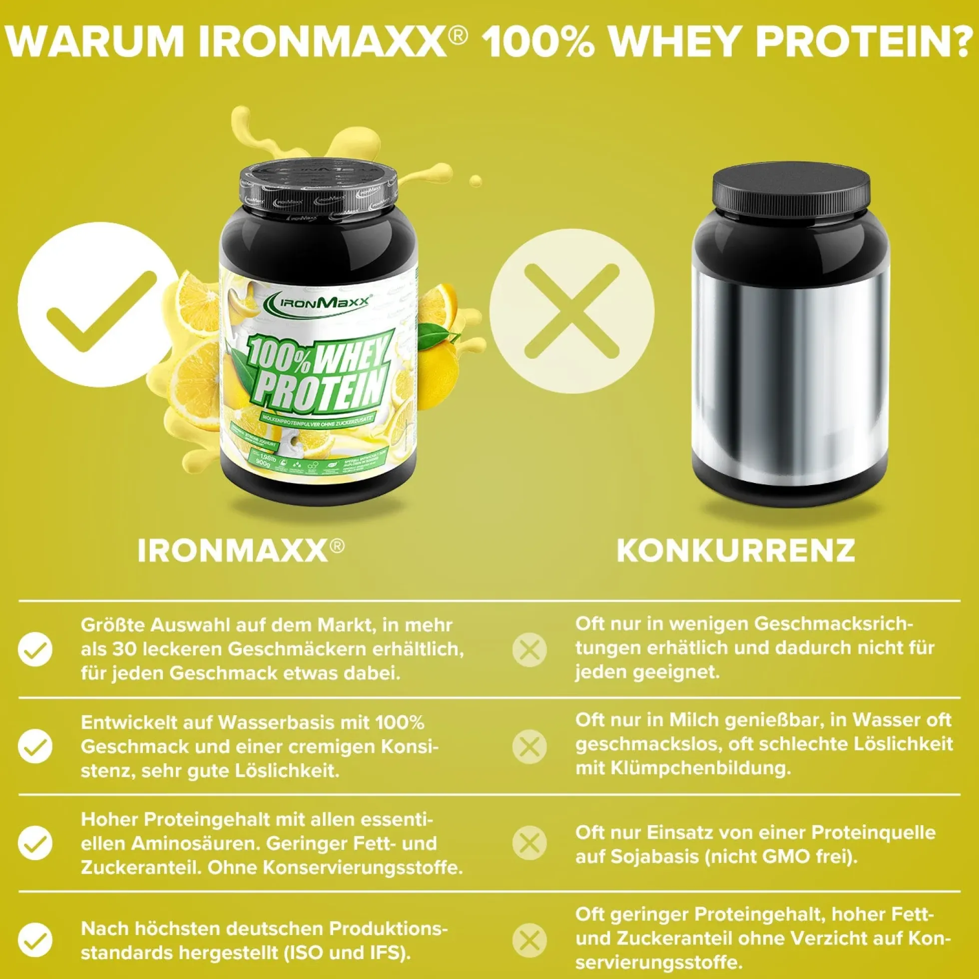 100% Whey Protein (900g)