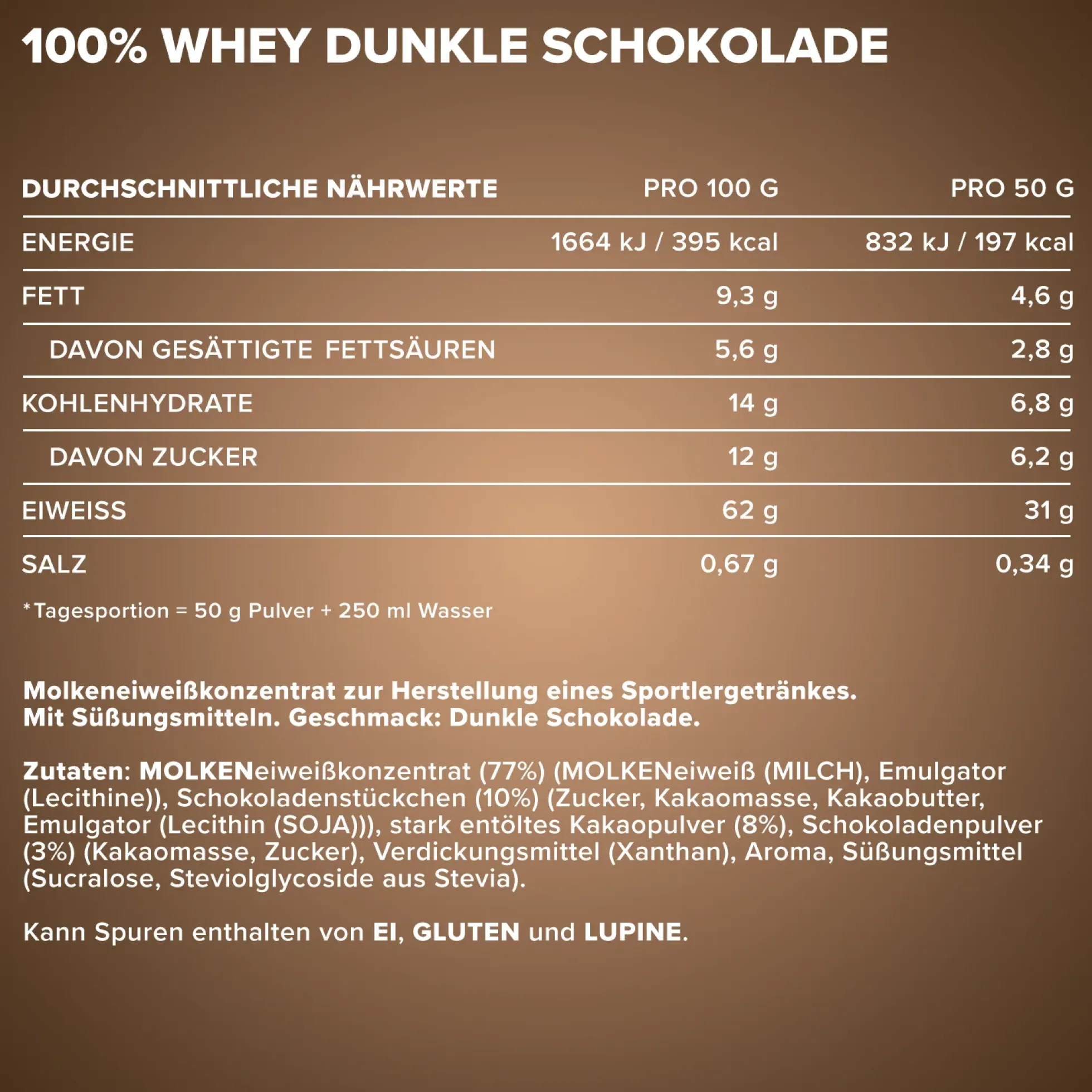 100% Whey Protein (500g)