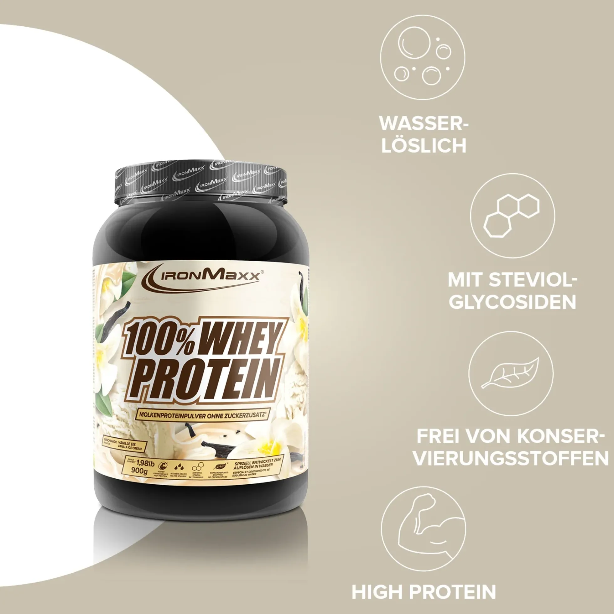 100% Whey Protein (900g)