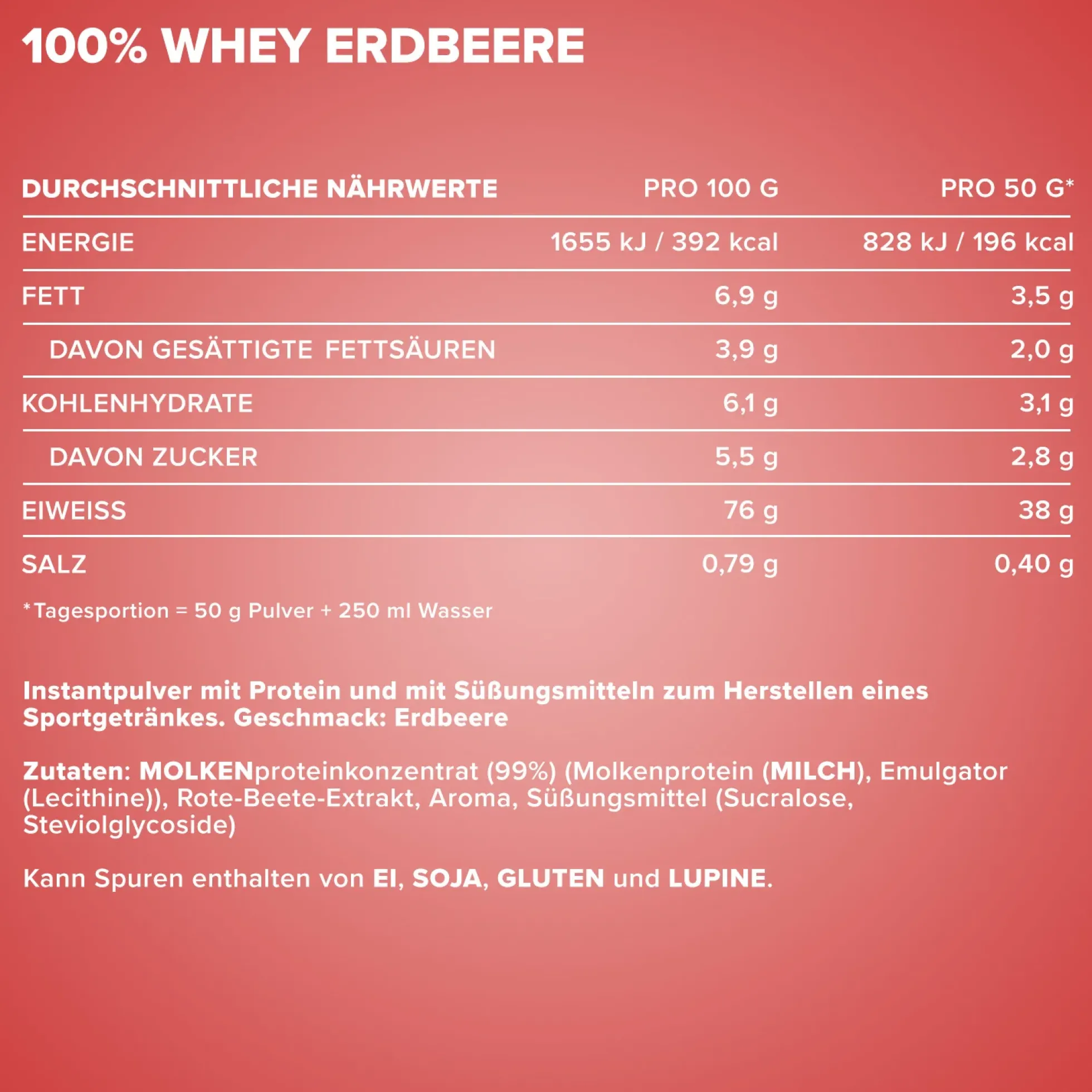 100% Whey Protein (2350g)