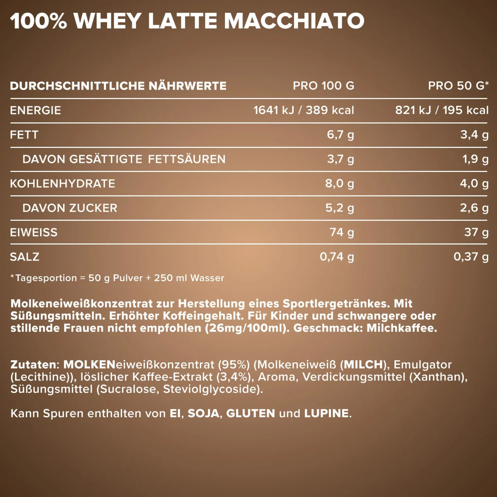 100% Whey Protein (500g)