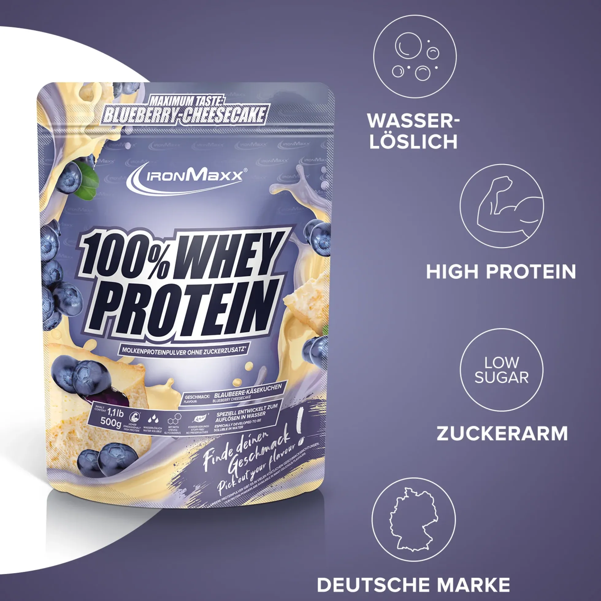 100% Whey Protein (500g)