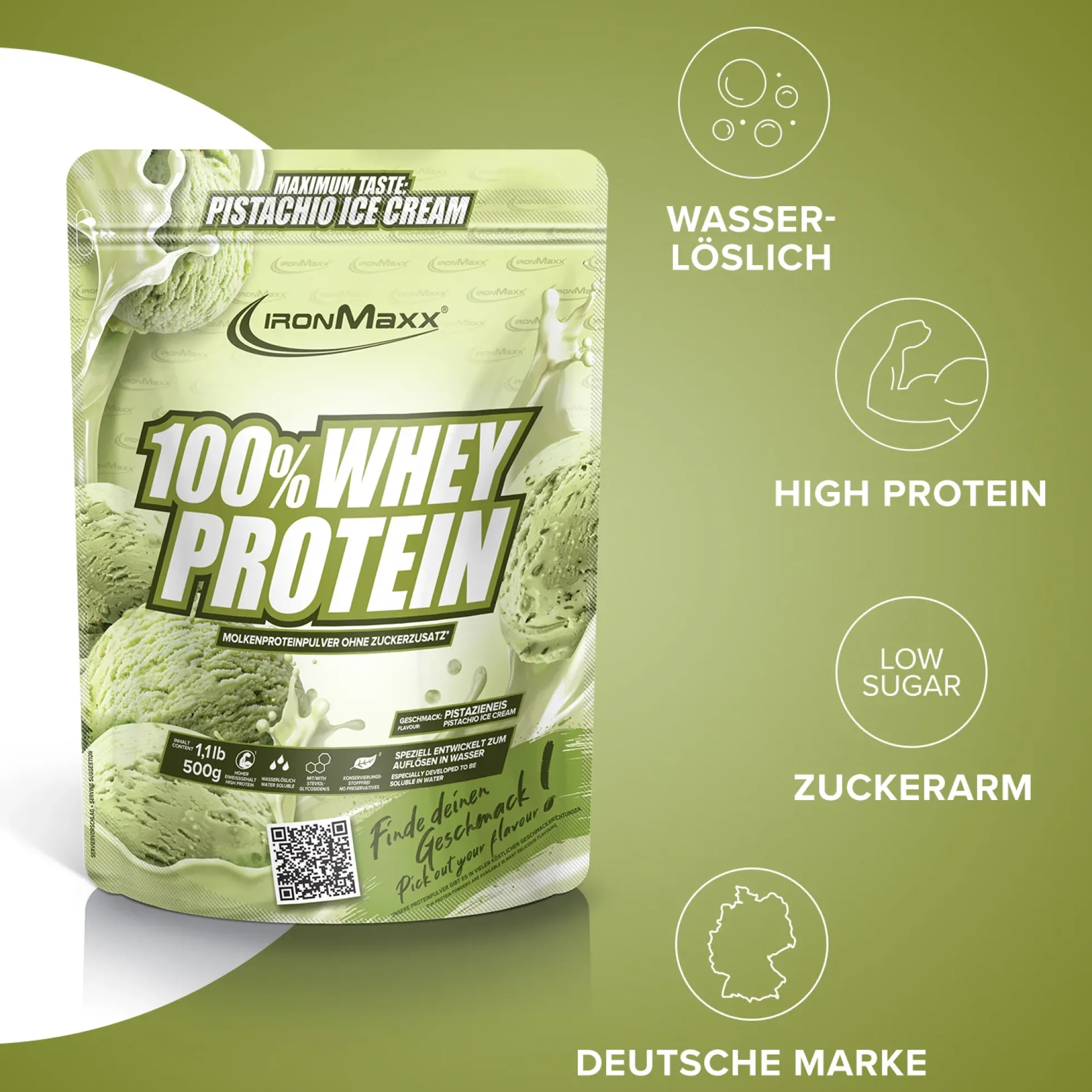 100% Whey Protein (500g)