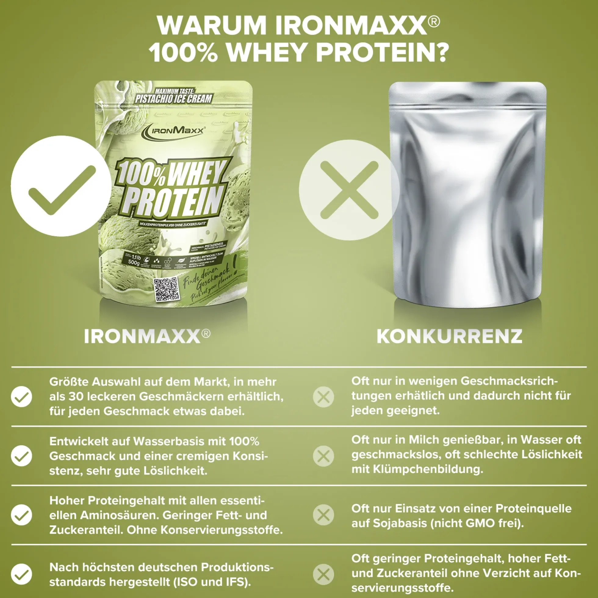 100% Whey Protein (500g)