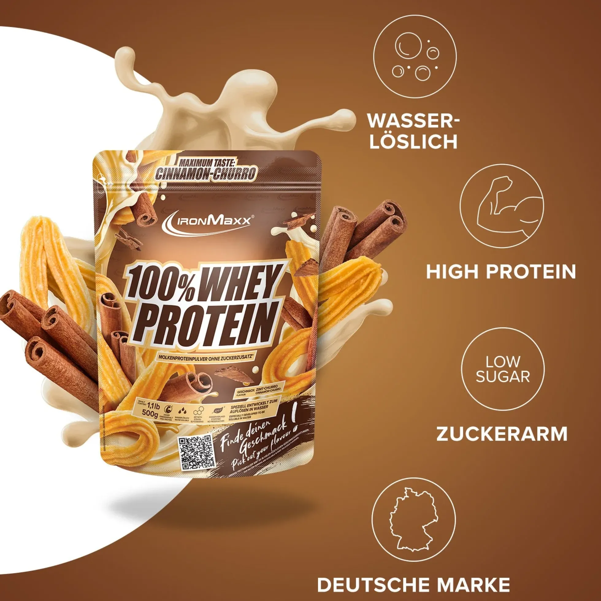 100% Whey Protein (500g)