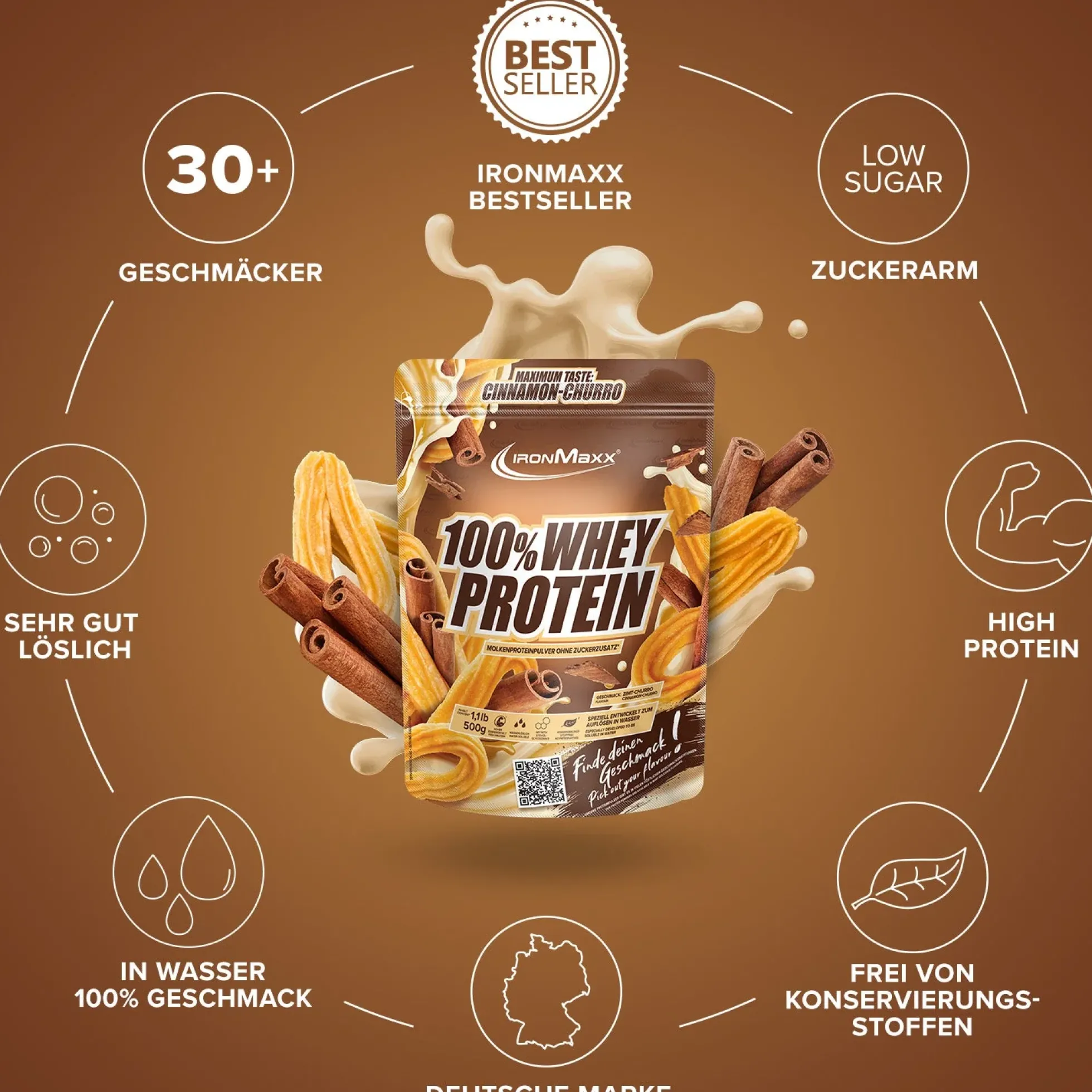 100% Whey Protein (500g)