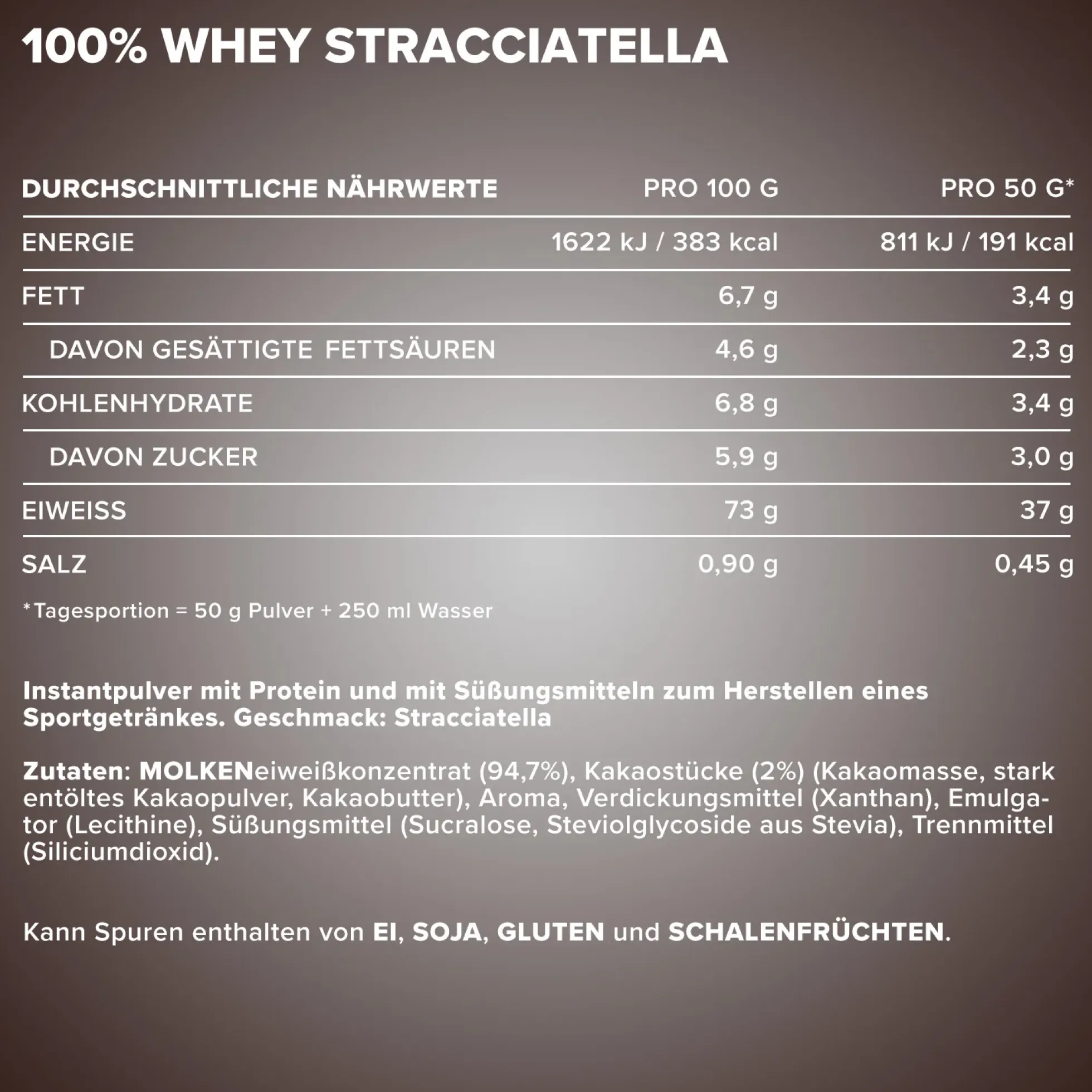100% Whey Protein (900g)
