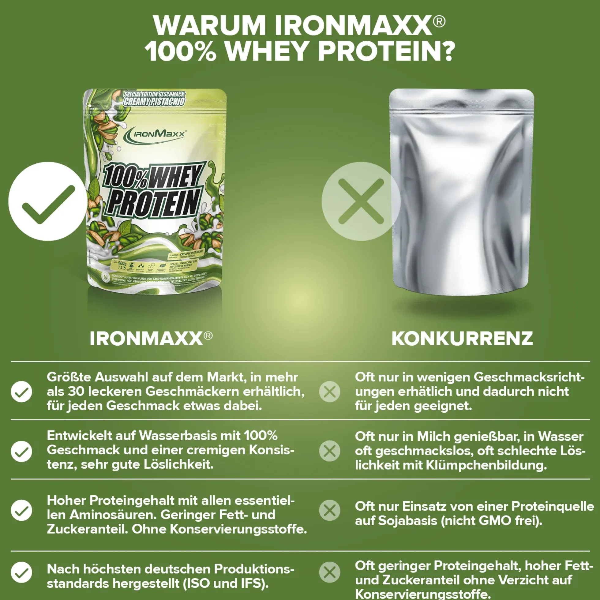 100% Whey Protein (500g)