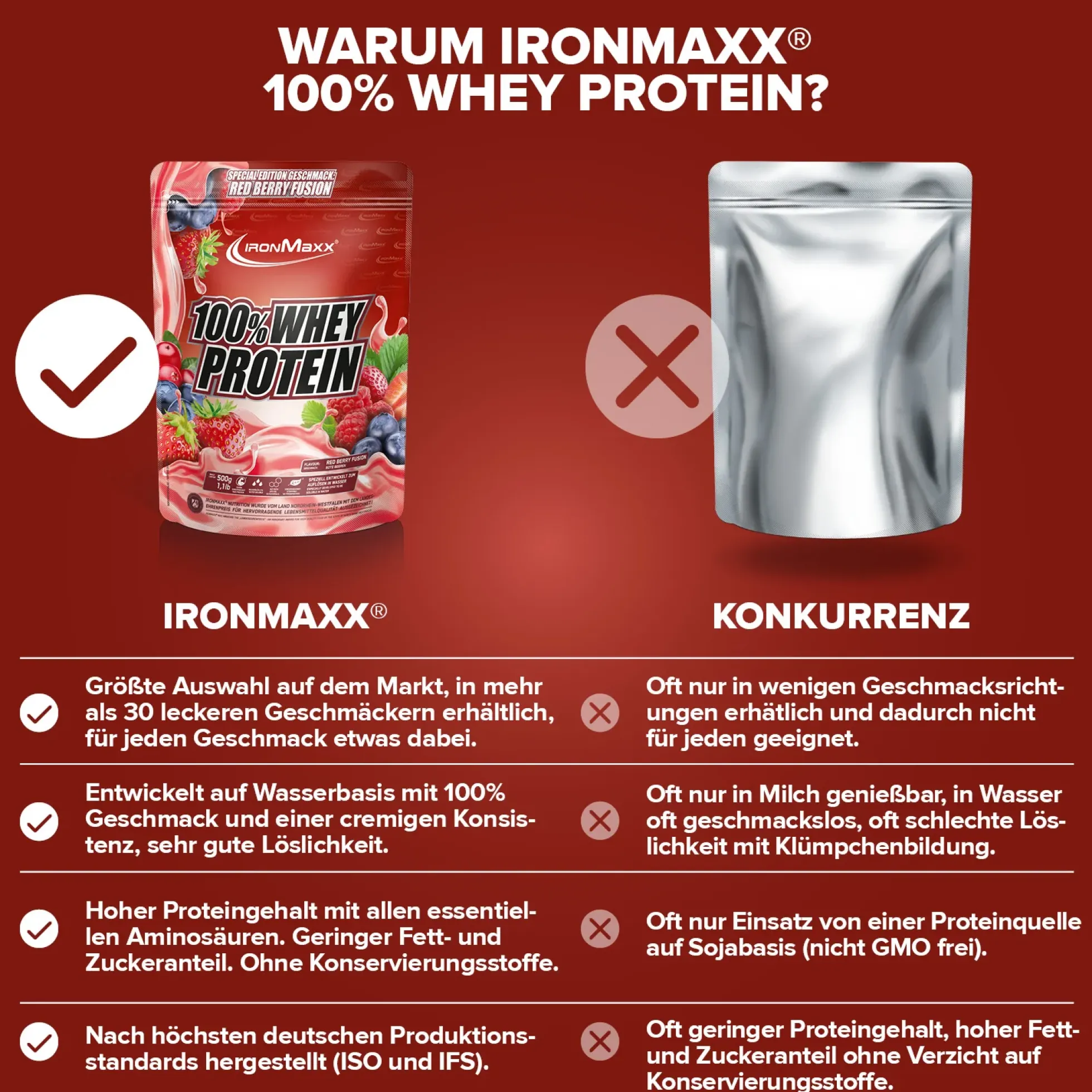 100% Whey Protein (500g)