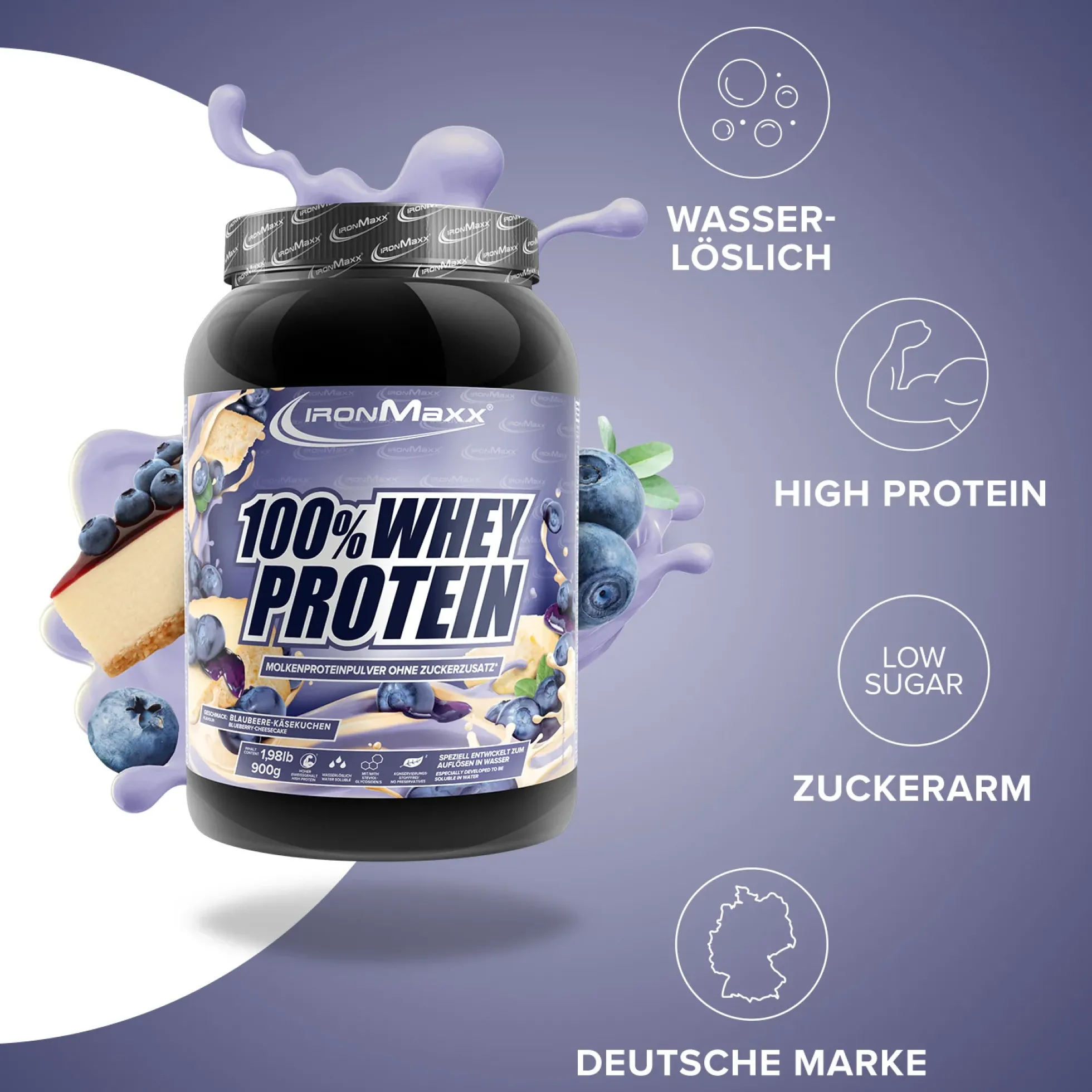 100% Whey Protein (900g)