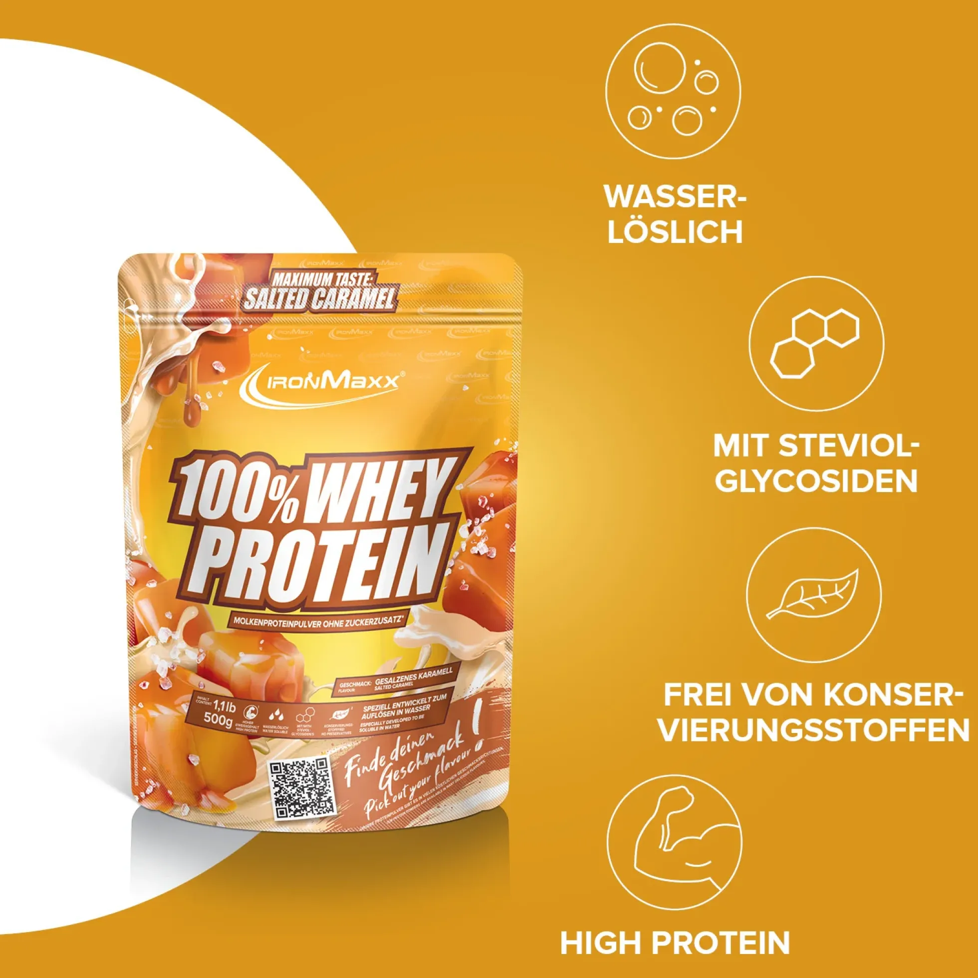 100% Whey Protein (500g)