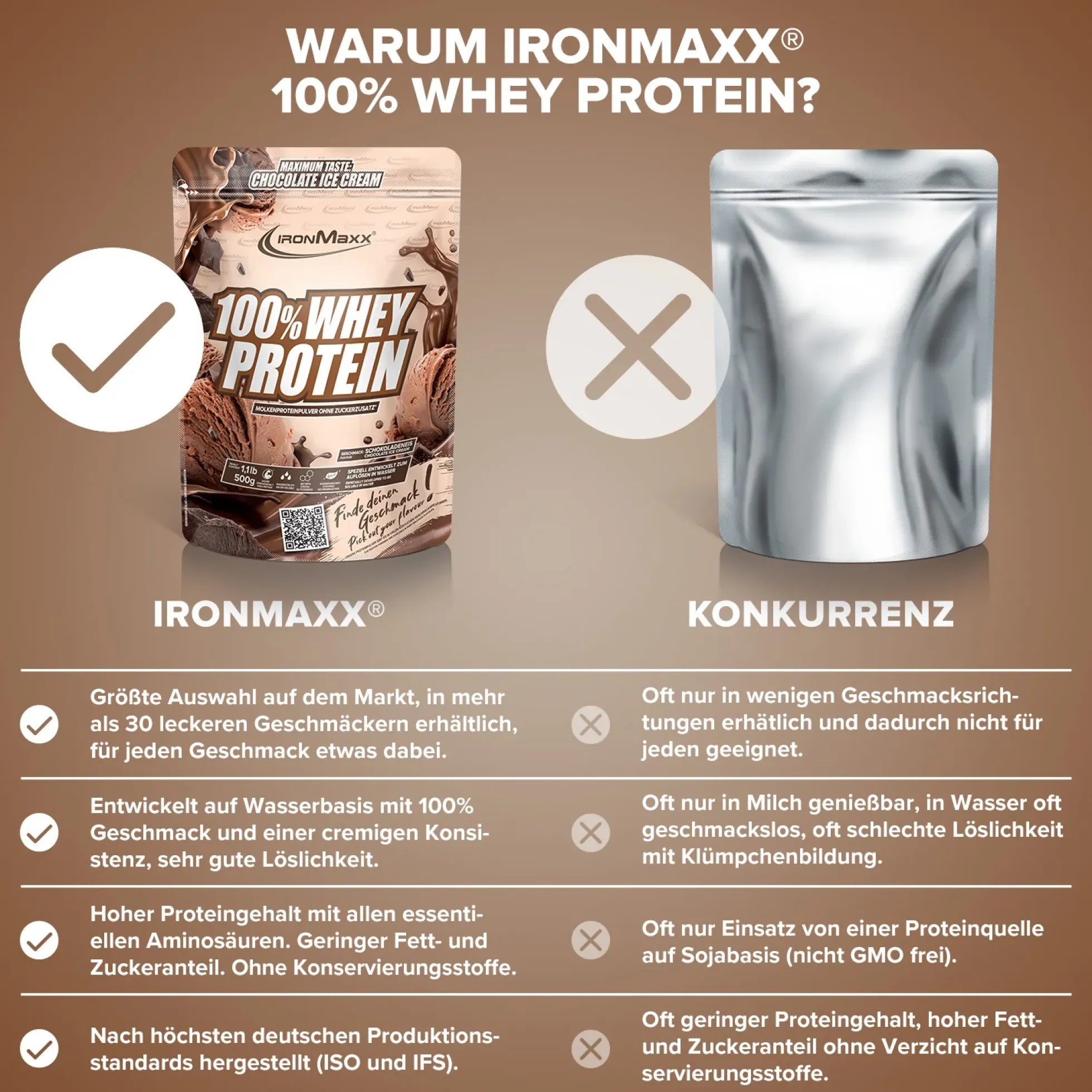 100% Whey Protein (500g)