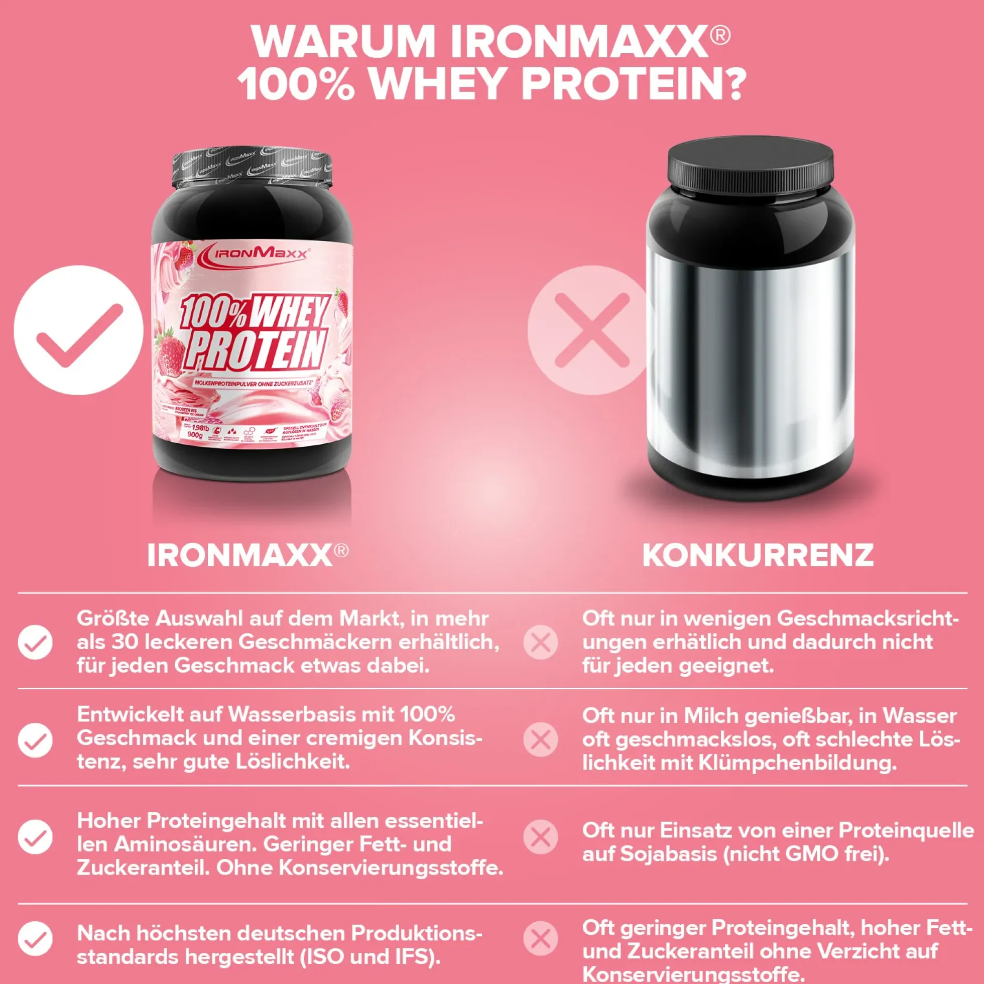 100% Whey Protein (900g)