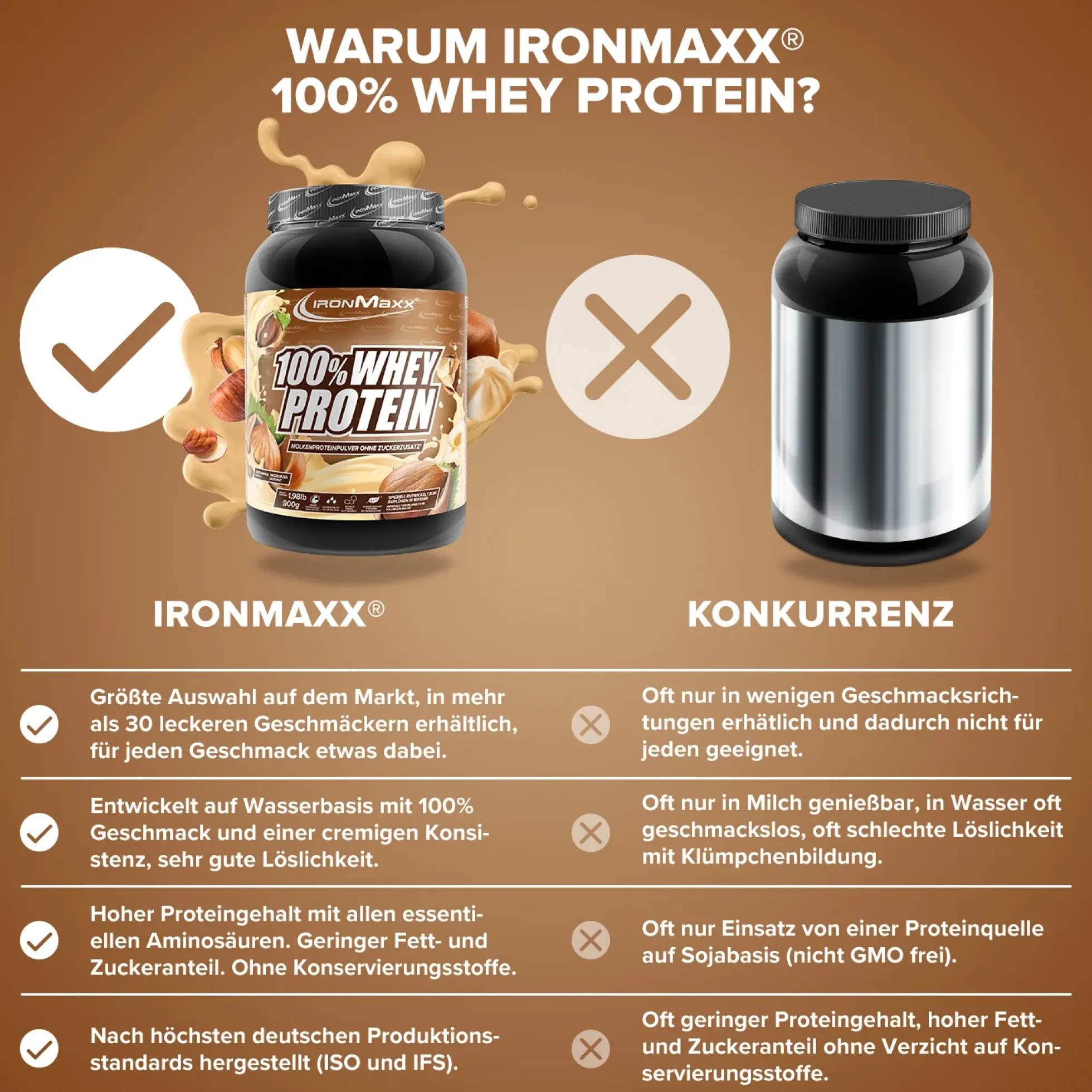 100% Whey Protein (900g)