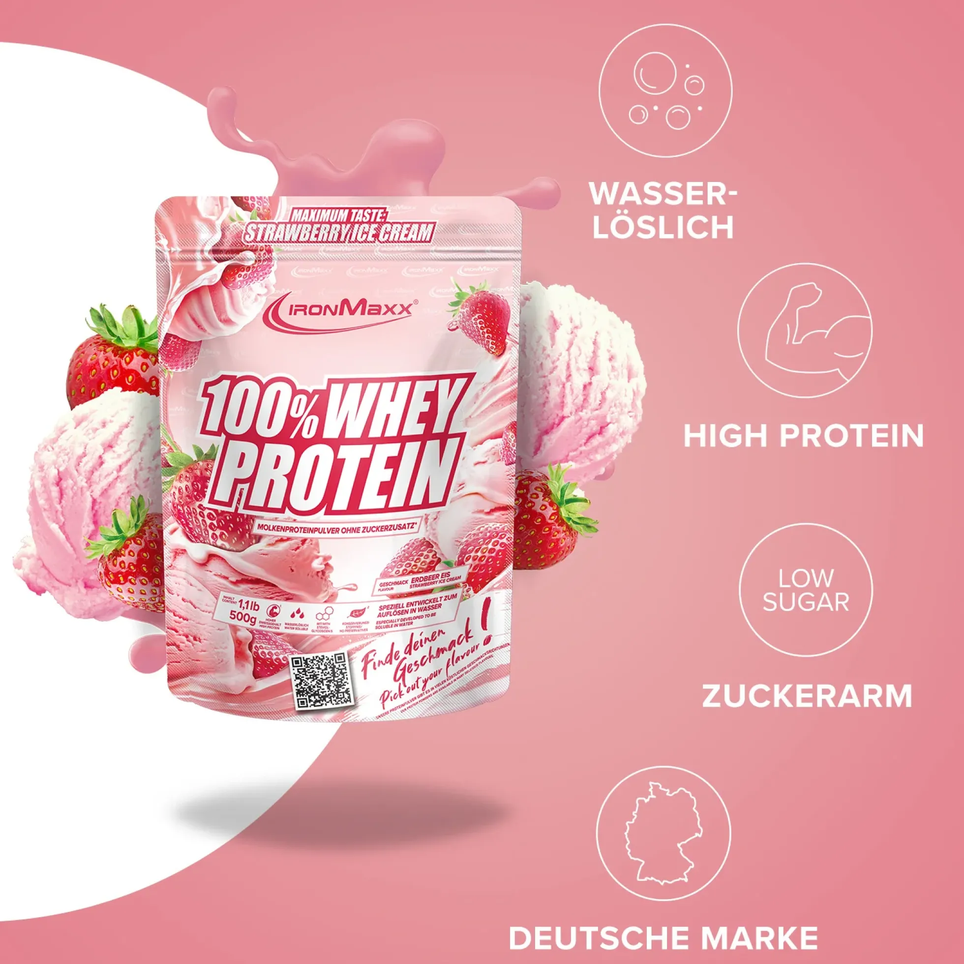 100% Whey Protein (500g)