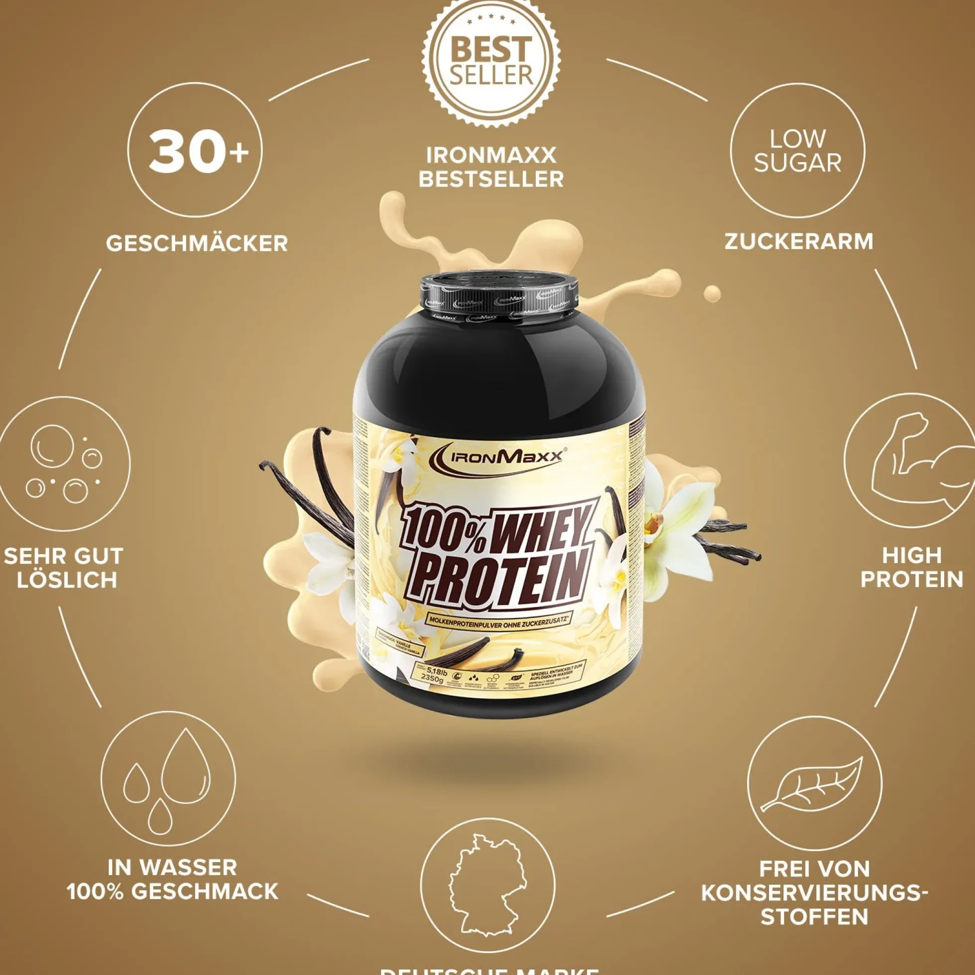 100% Whey Protein (2350g)