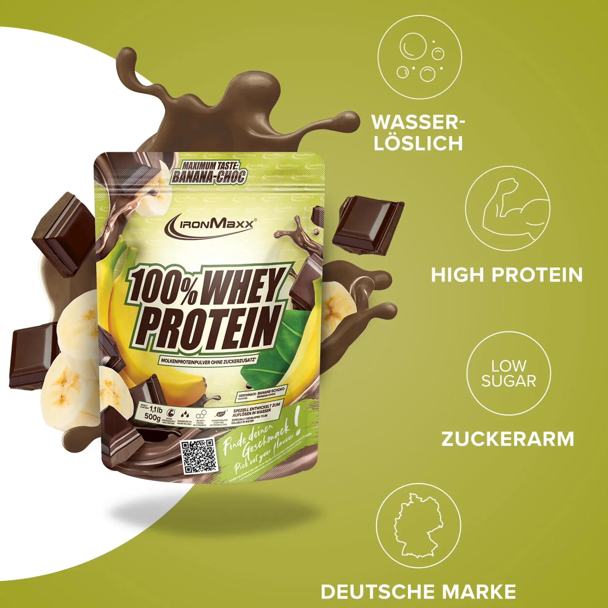 100% Whey Protein (500g)