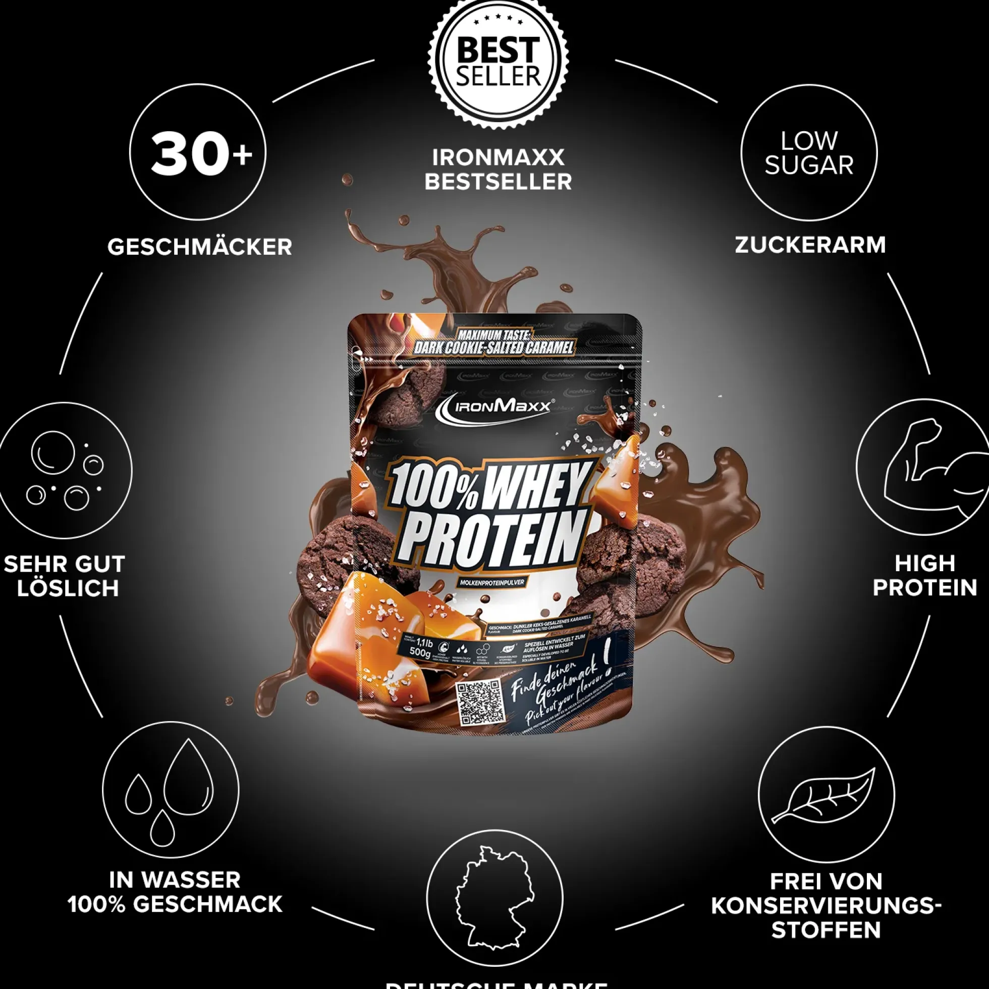 100% Whey Protein (500g)