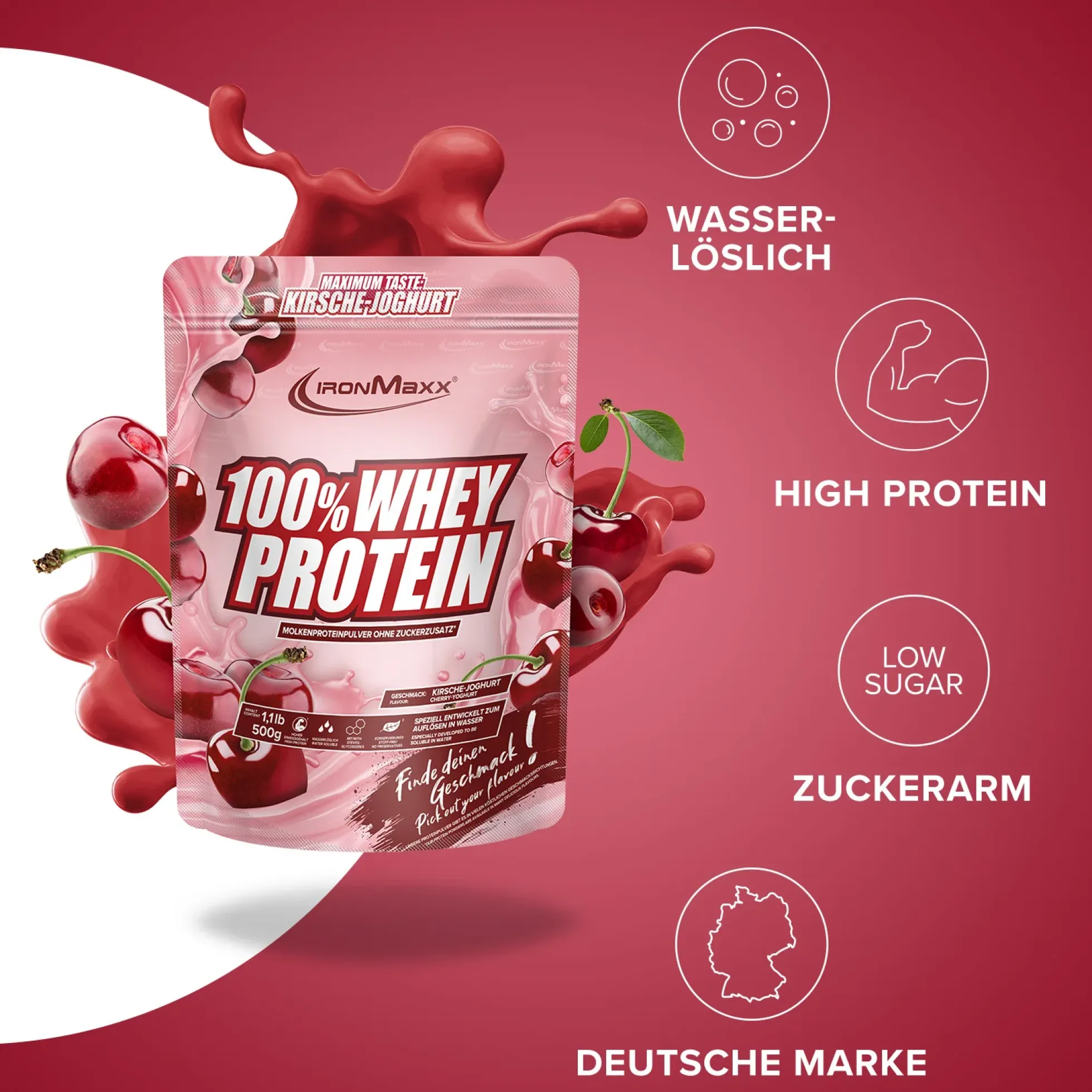 100% Whey Protein (500g)